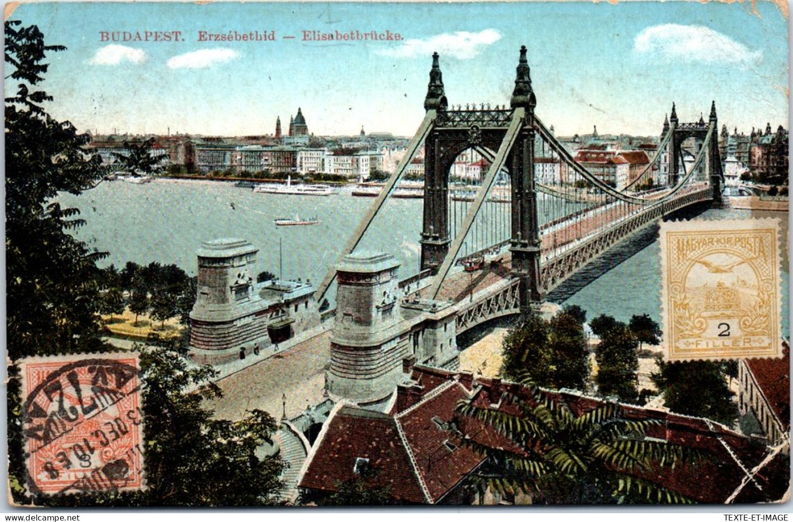 HONGRIE - Budapest Erzsebethid - Ungarn