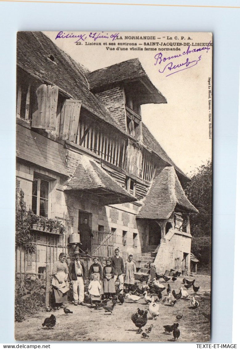 14 SAINT JACQUES DE LISIEUX  - Carte Postale Ancienne [JR00418] - Autres & Non Classés