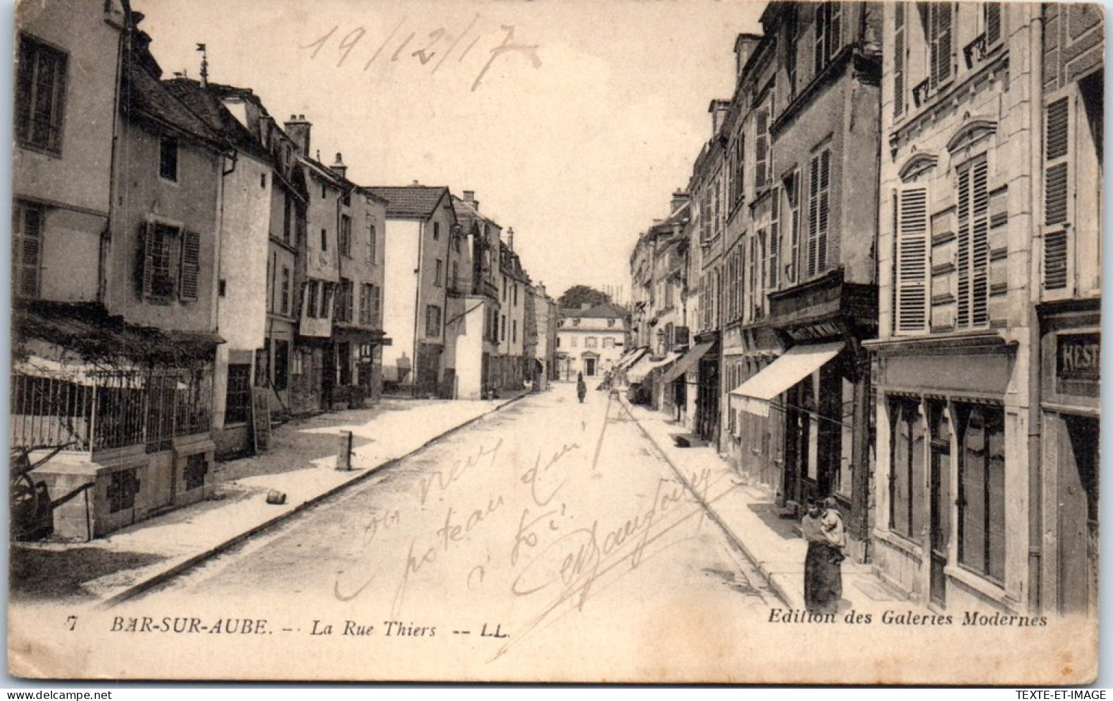 10 BAR SUR AUBE  - Carte Postale Ancienne [JR00004] - Bar-sur-Aube