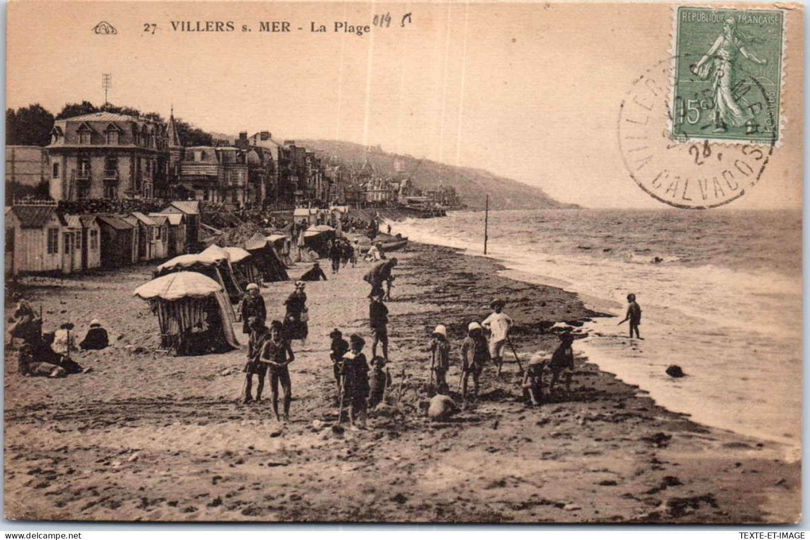 14 VILLERS SUR MER - Perspective De La Plage. - Villers Sur Mer
