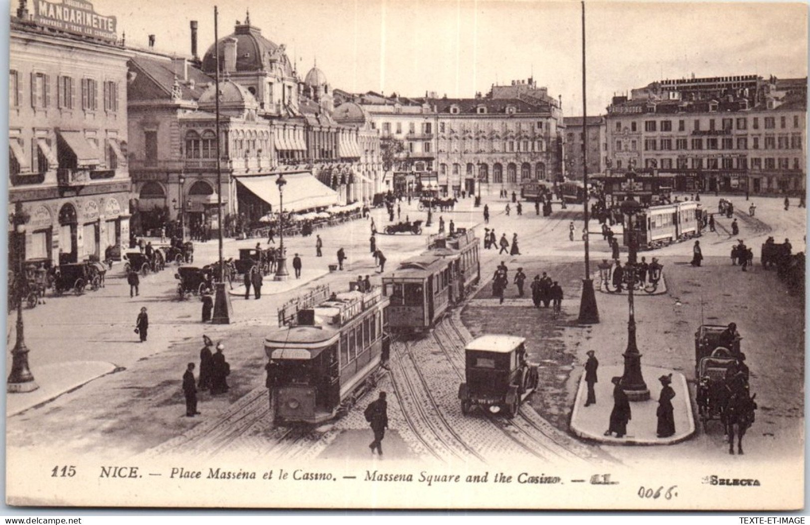 06 NICE - Vue De La Place Massena (tramway) - Andere & Zonder Classificatie