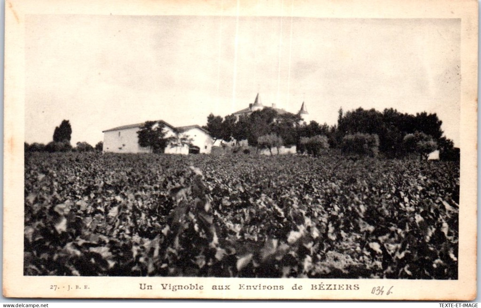 34 BEZIERS - Un Vignoble Aux Environs  - Beziers