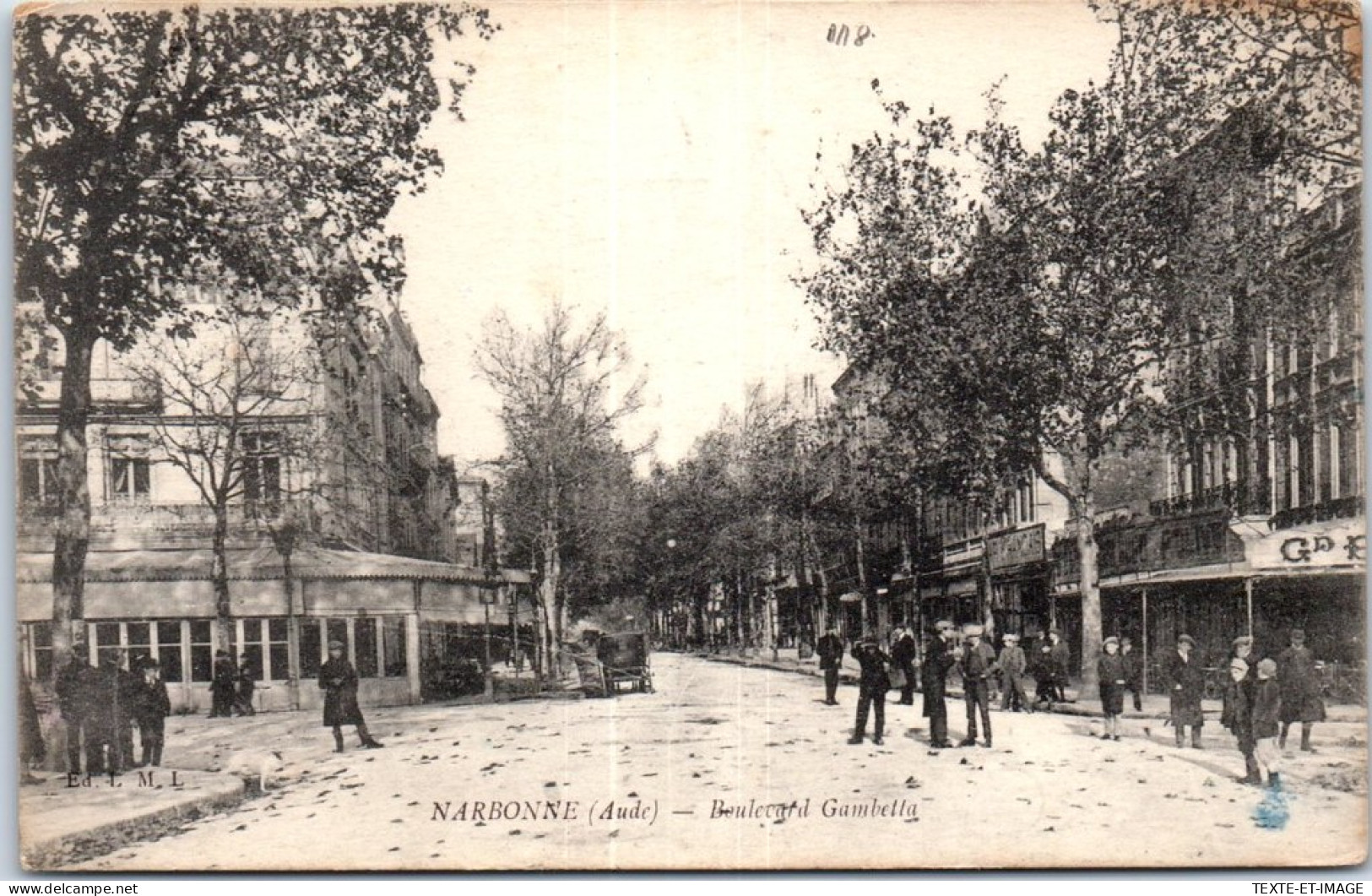 11 NARBONNE - Un Coin Du Boulevard Gambetta  - Narbonne