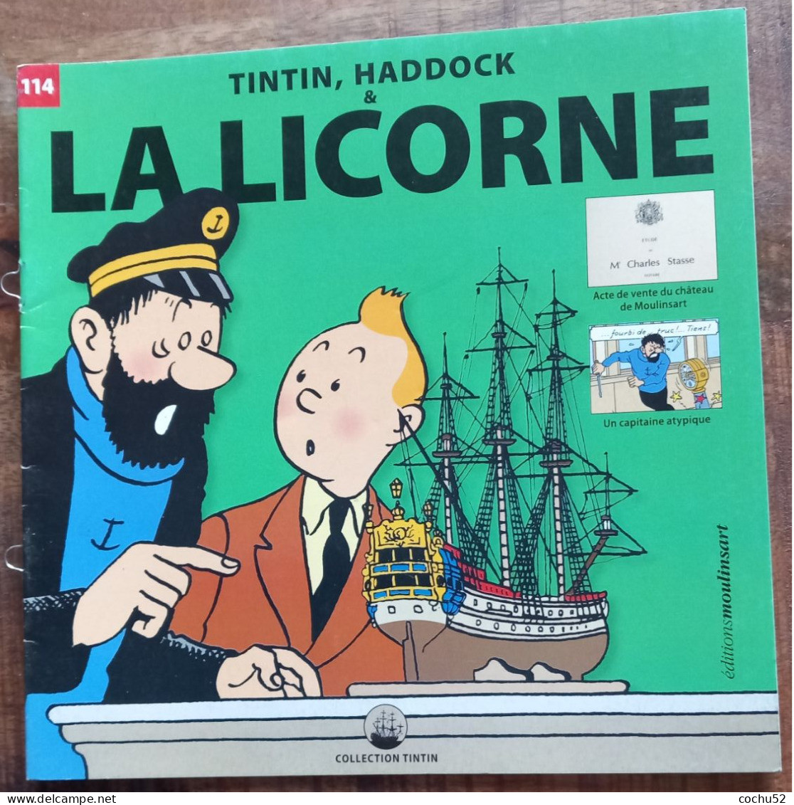 Tintin, Haddock & La Licorne, N° 114 – Editions Moulinsart, 2013 (L’univers Maritime D’Hergé) - Andere & Zonder Classificatie