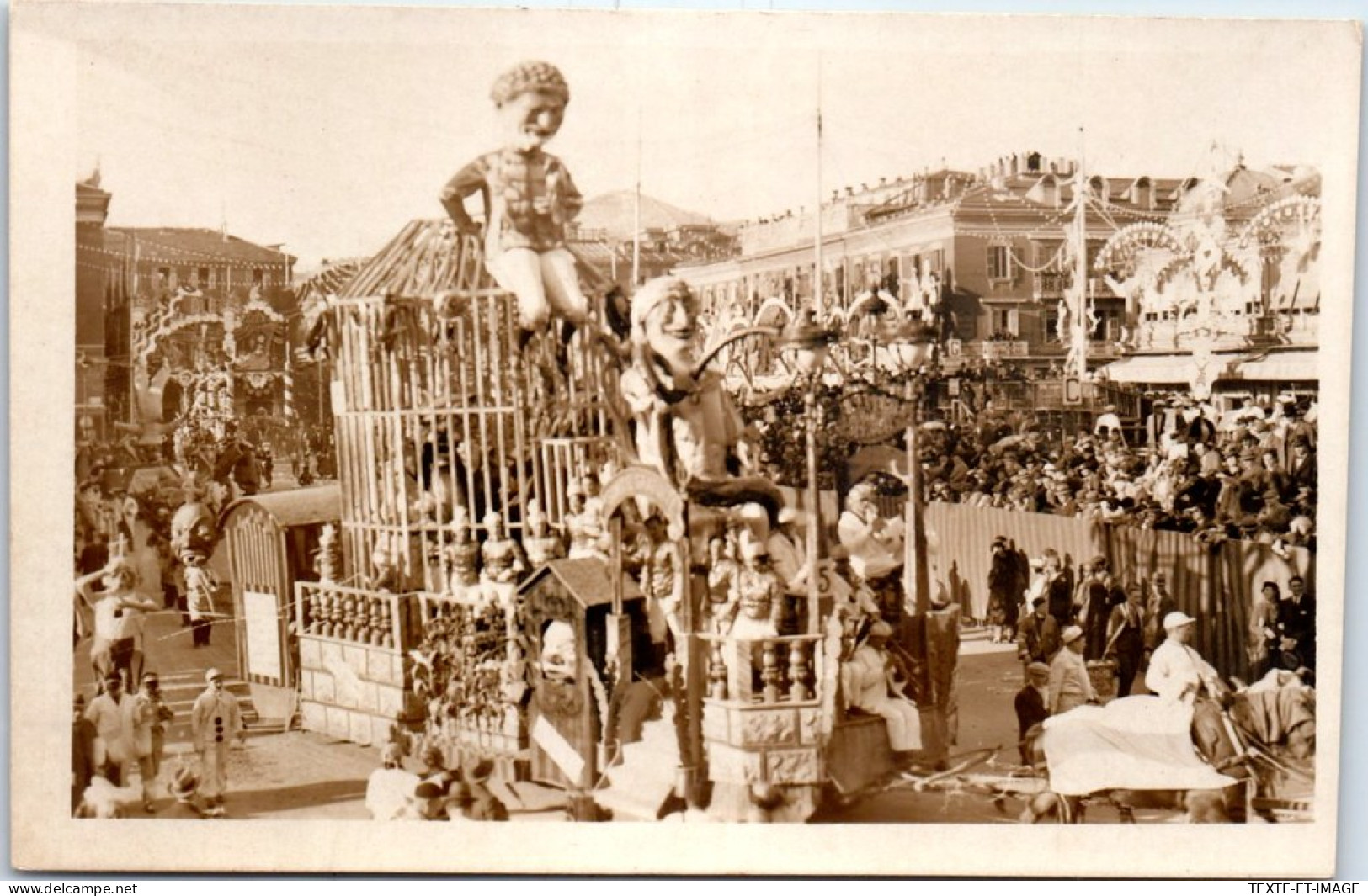 06 NICE - Carnaval 1935, La Menagerie  - Autres & Non Classés