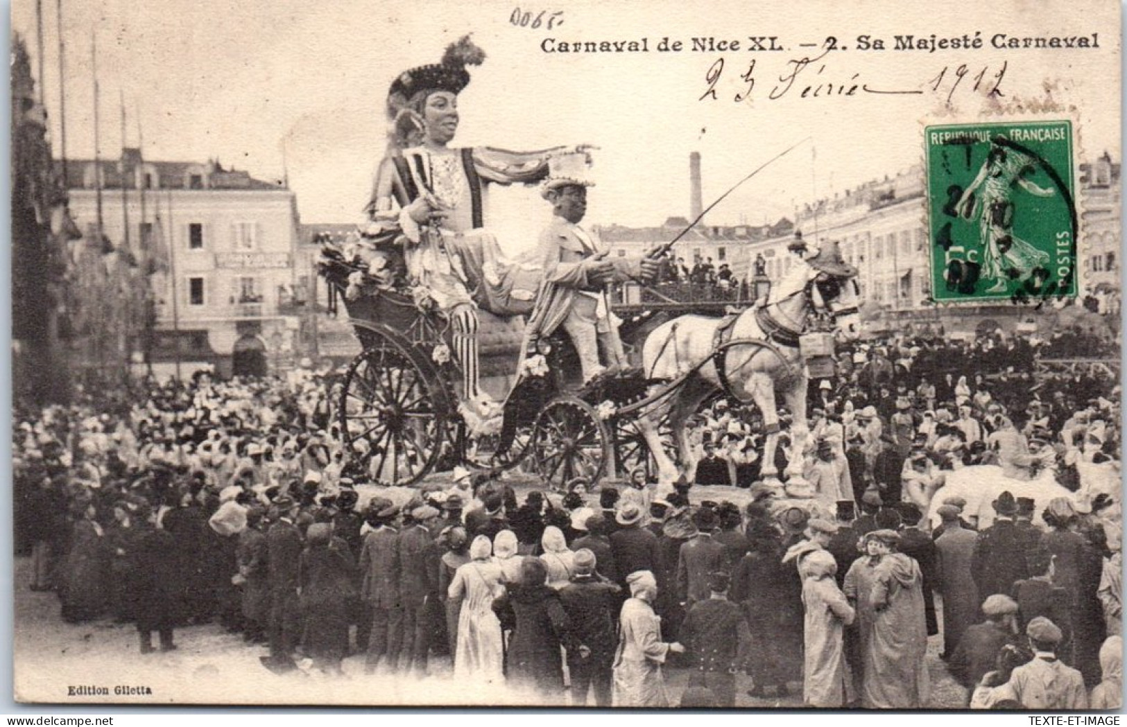06 NICE - Carnaval - Sa Mageste Carnaval XL - Other & Unclassified