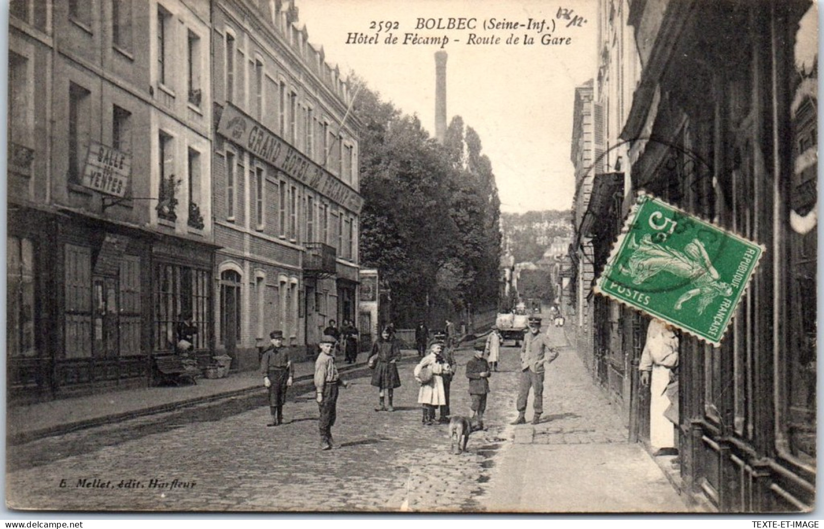 76 BOLBEC - Hotel De Fecamp, Route De La Gare  - Bolbec