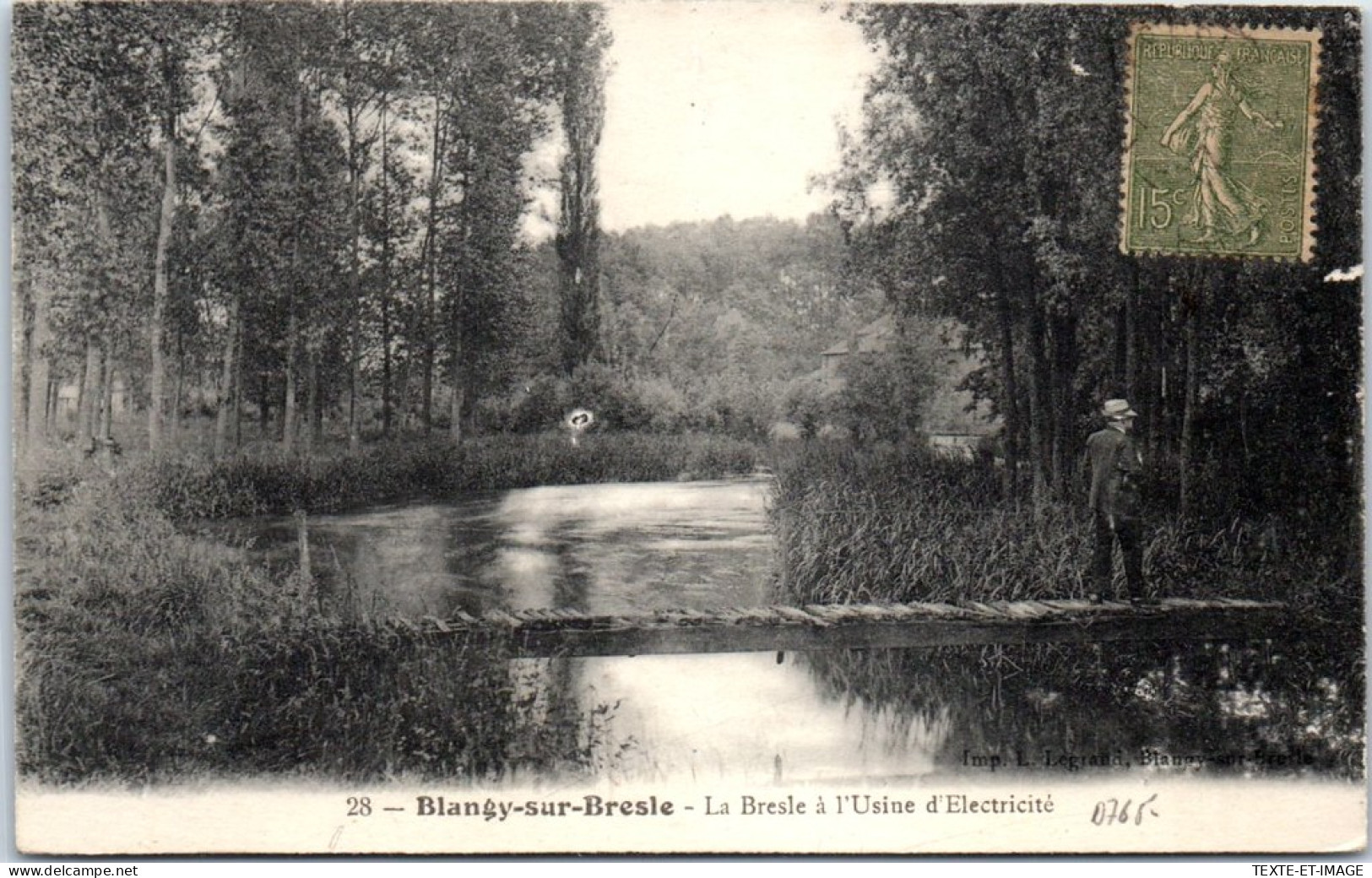 76 BLANGY SUR BRESLE - La Bresle A L'usine D'electricite  - Blangy-sur-Bresle