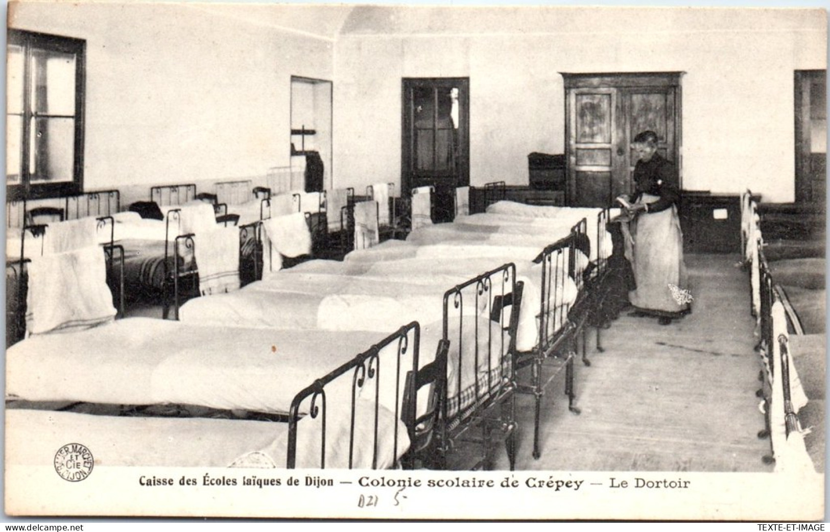 21 CREPEY - Colonie Scolaire, Le Dortoir  - Andere & Zonder Classificatie