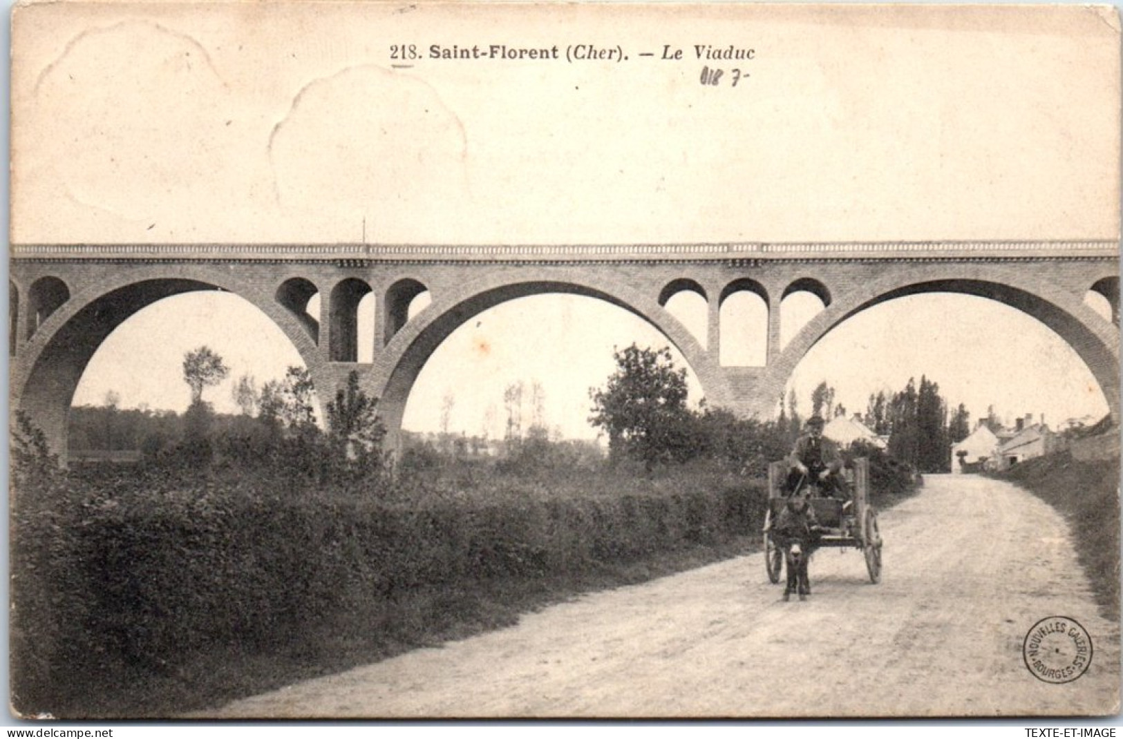 18 SAINT FLORENT - Vue Sur Le Viaduc  - Saint-Florent-sur-Cher