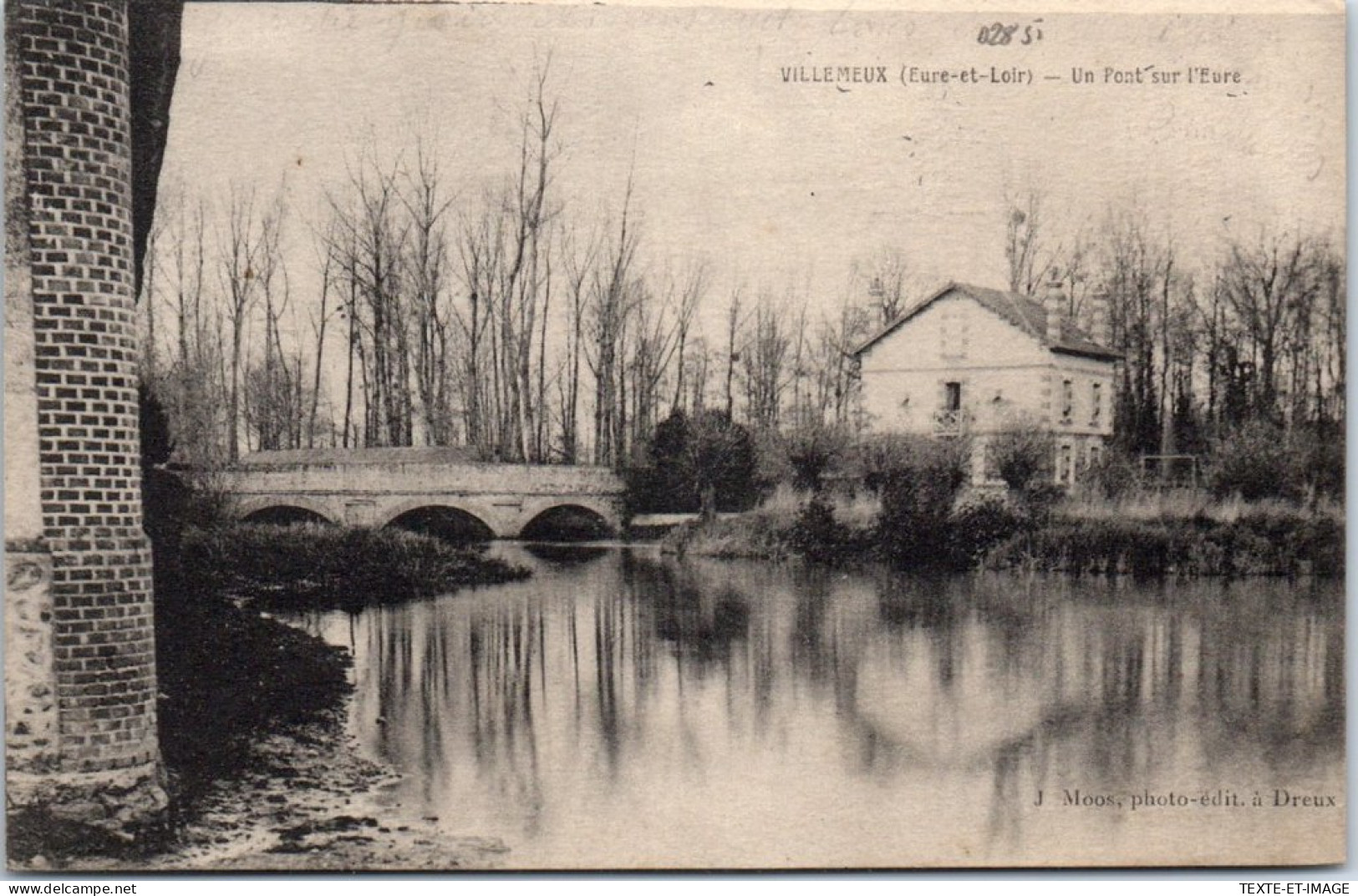 28 VILLEMEUX - Un Pont Sur L'eure  - Andere & Zonder Classificatie