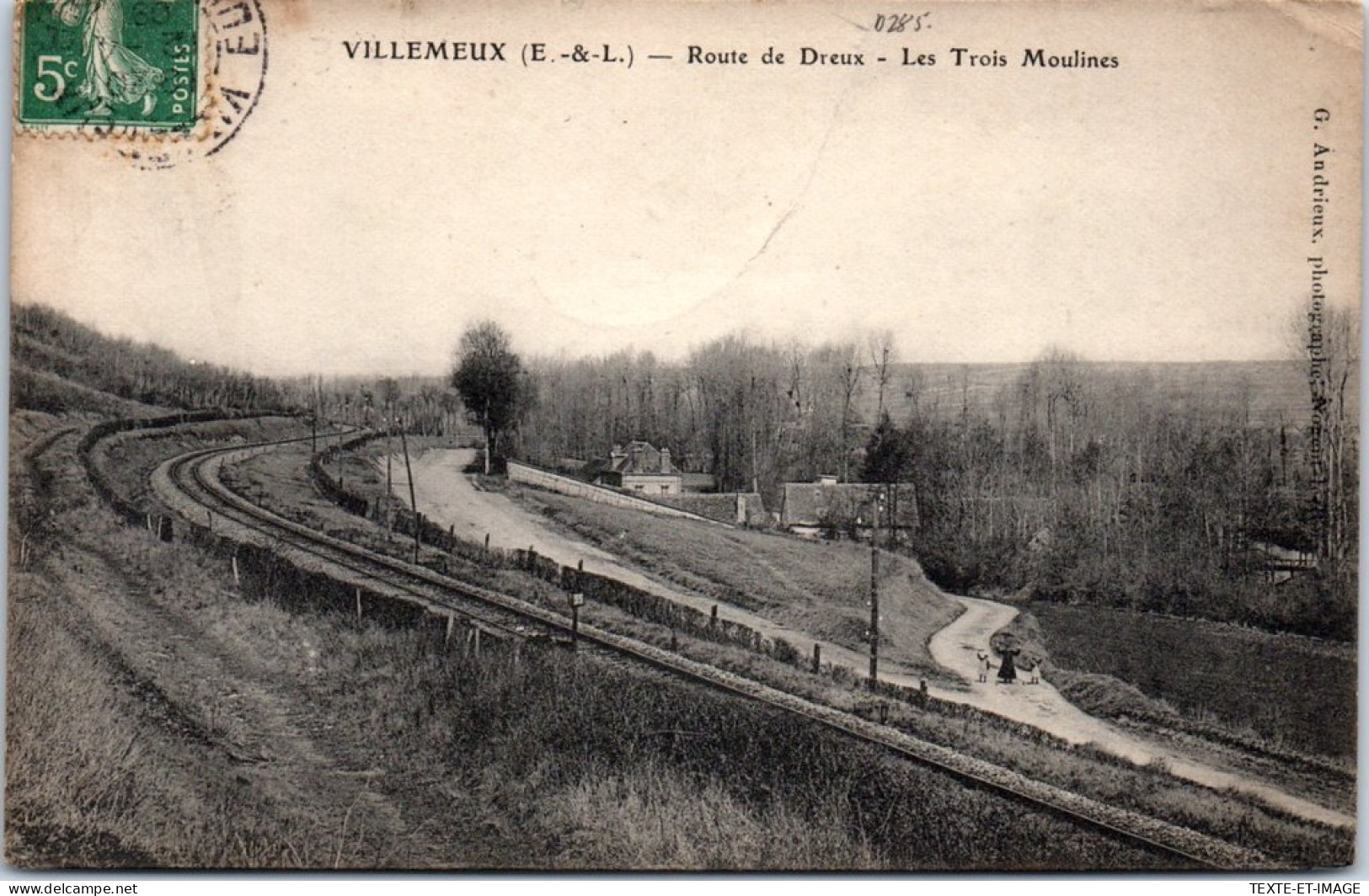 28 VILLEMEUX - Route De Dreux, Les Trois Moulines  - Sonstige & Ohne Zuordnung