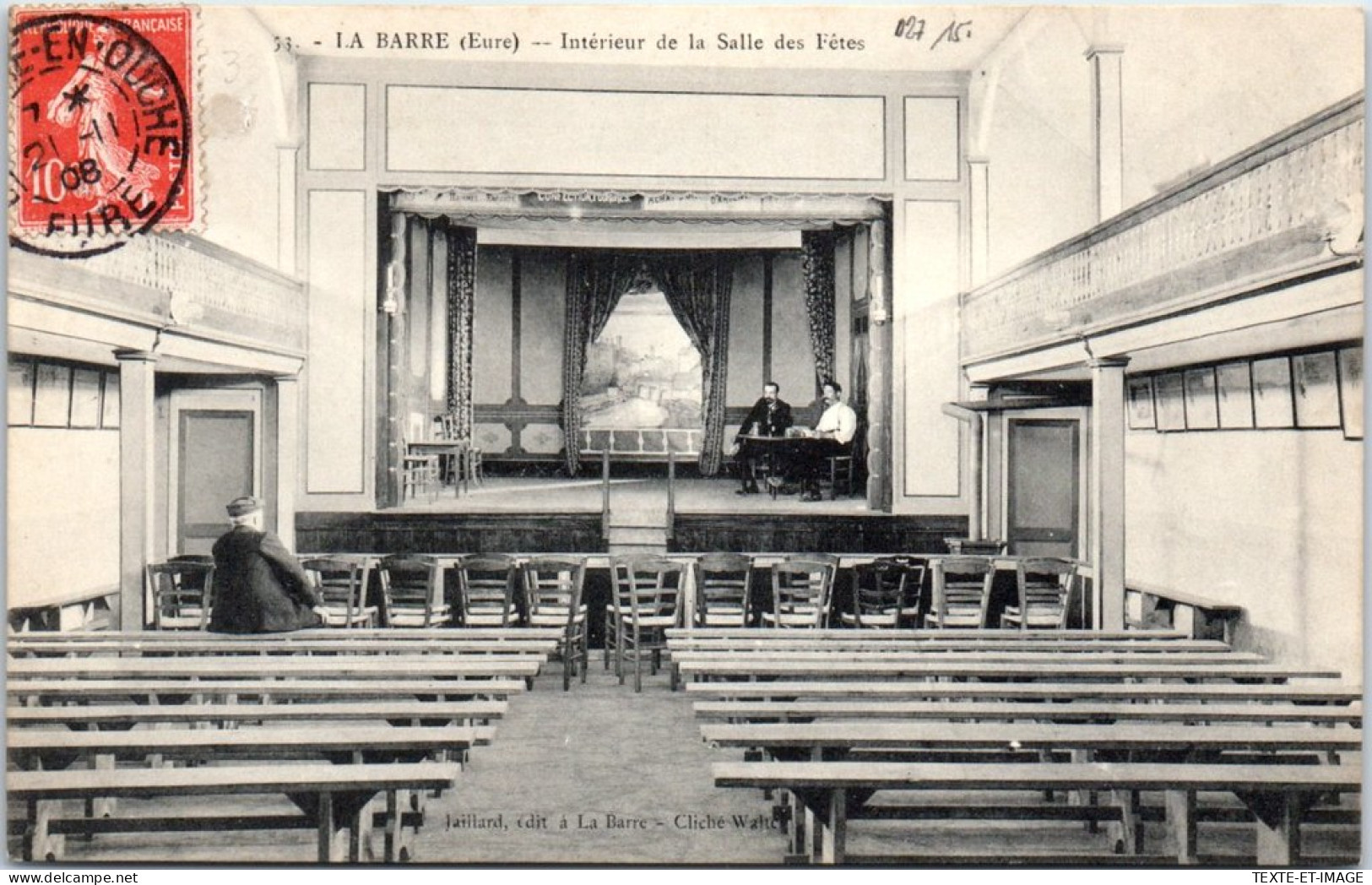 27 LA BARRE - Interieur De La Salle Des Fetes  - Altri & Non Classificati