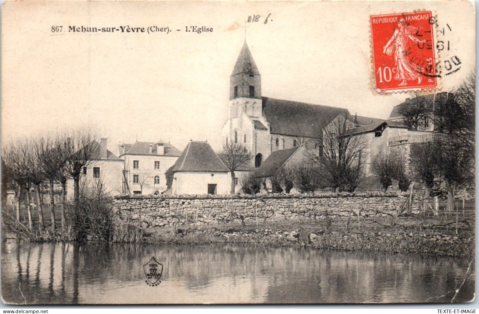 18 MEHUN SUR YEVRE - Vue De L'eglise  - Mehun-sur-Yèvre