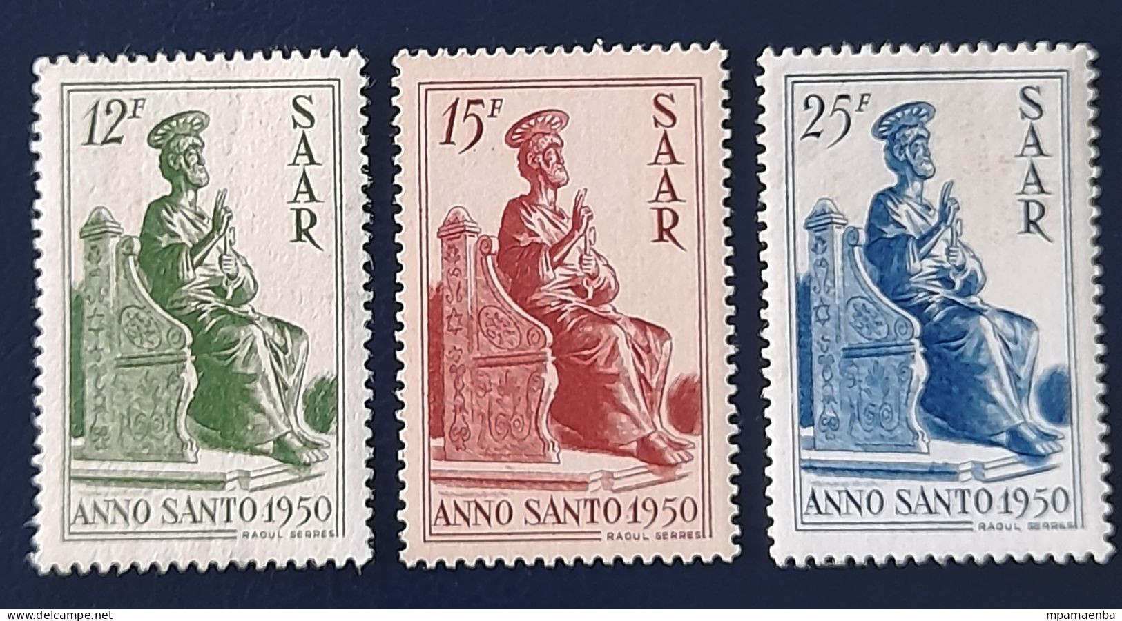 Sarre 273 à 275 Neufs * * (MNH). - Unused Stamps