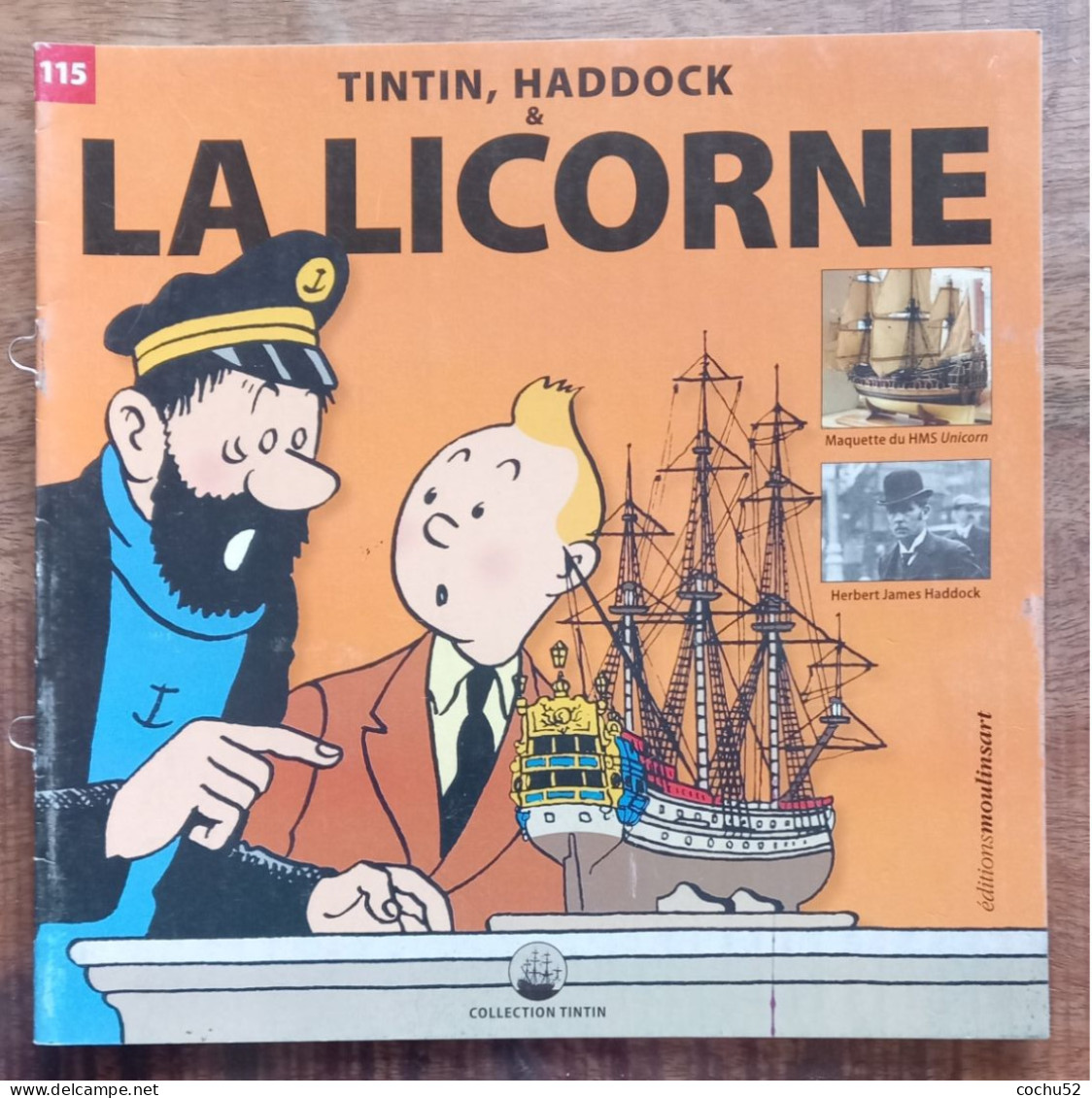 Tintin, Haddock & La Licorne, N° 115 – Editions Moulinsart, 2013 (L’univers Maritime D’Hergé) - Otros & Sin Clasificación