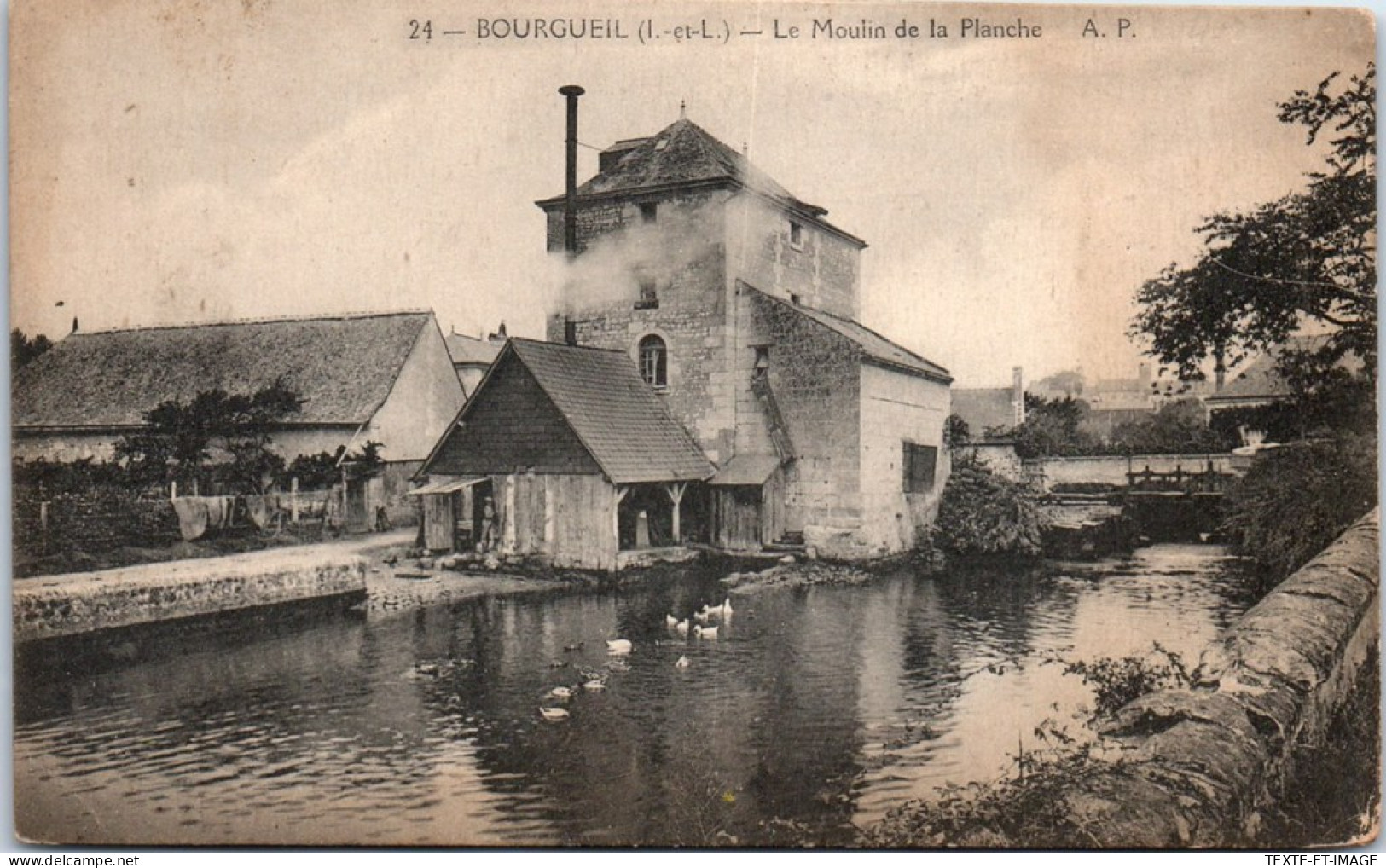 37 BOURGUEIL - Le Moulin De La Planche  - Andere & Zonder Classificatie