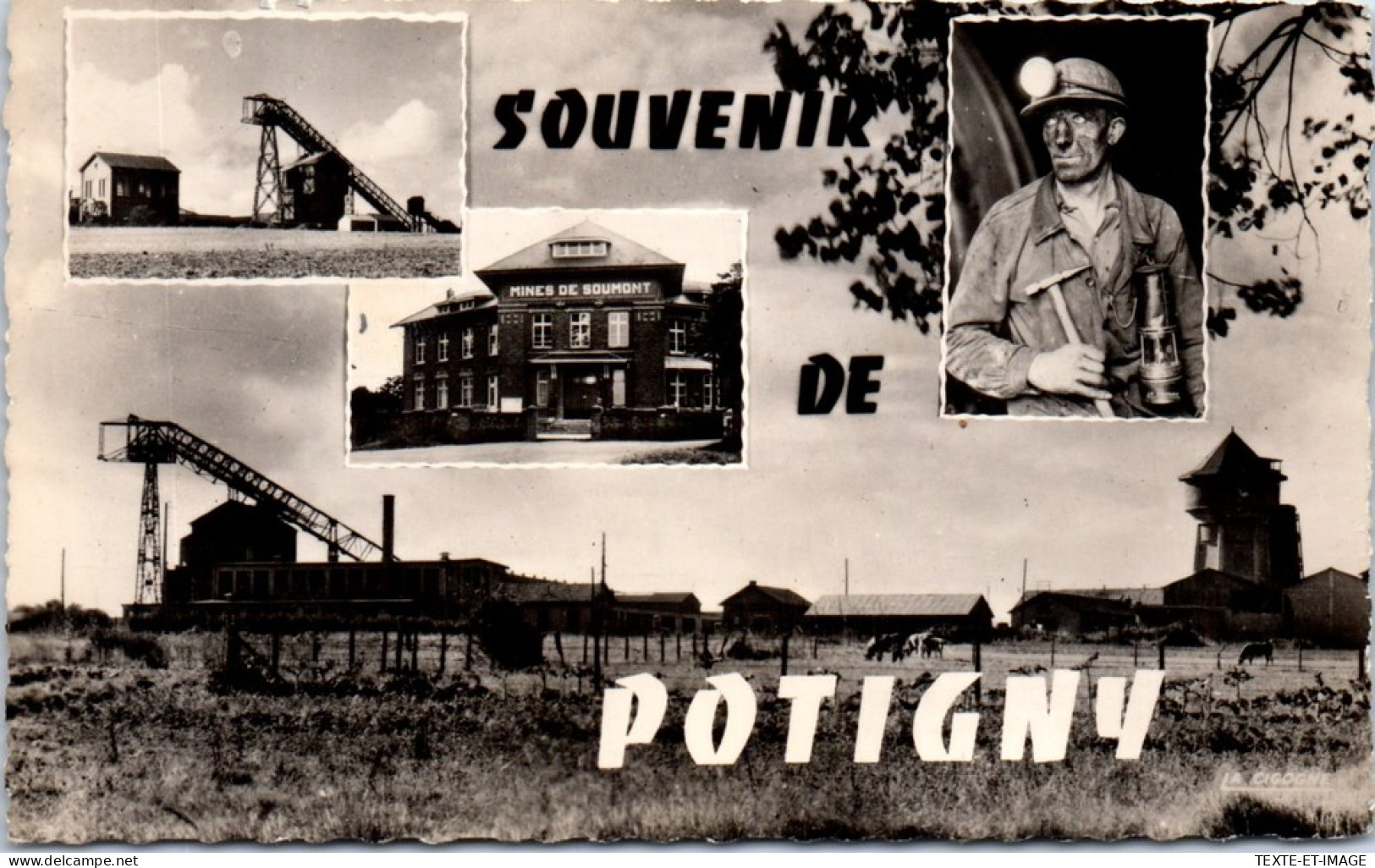 14 POTIGNY - Un Souvenir De Pontigny  - Autres & Non Classés