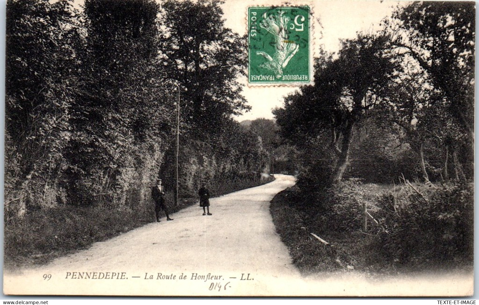 14 PENNEDEPIE - La Route De Honfleur - Sonstige & Ohne Zuordnung