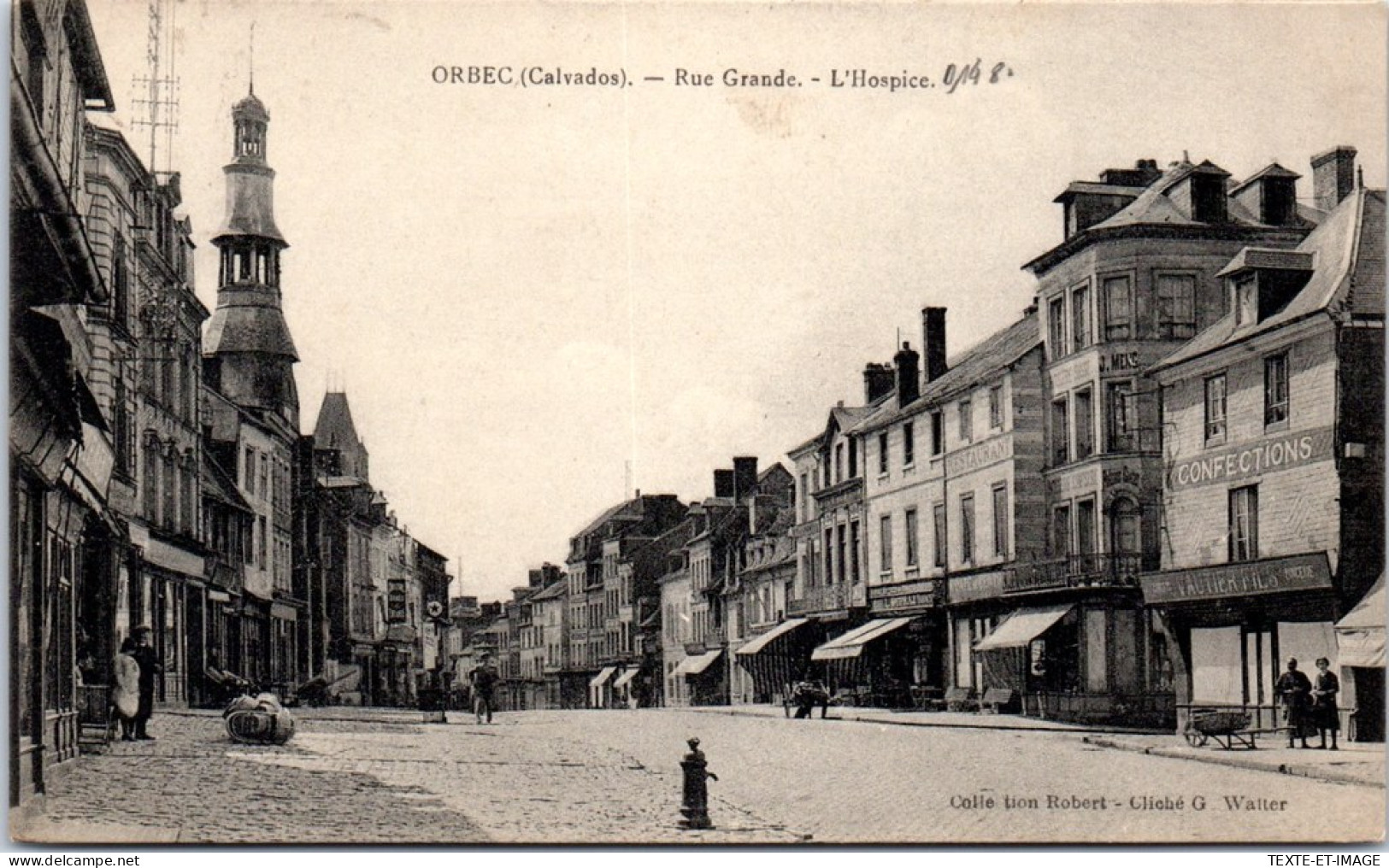 14 ORBEC - Rue Grande, L'hospice. - Otros & Sin Clasificación