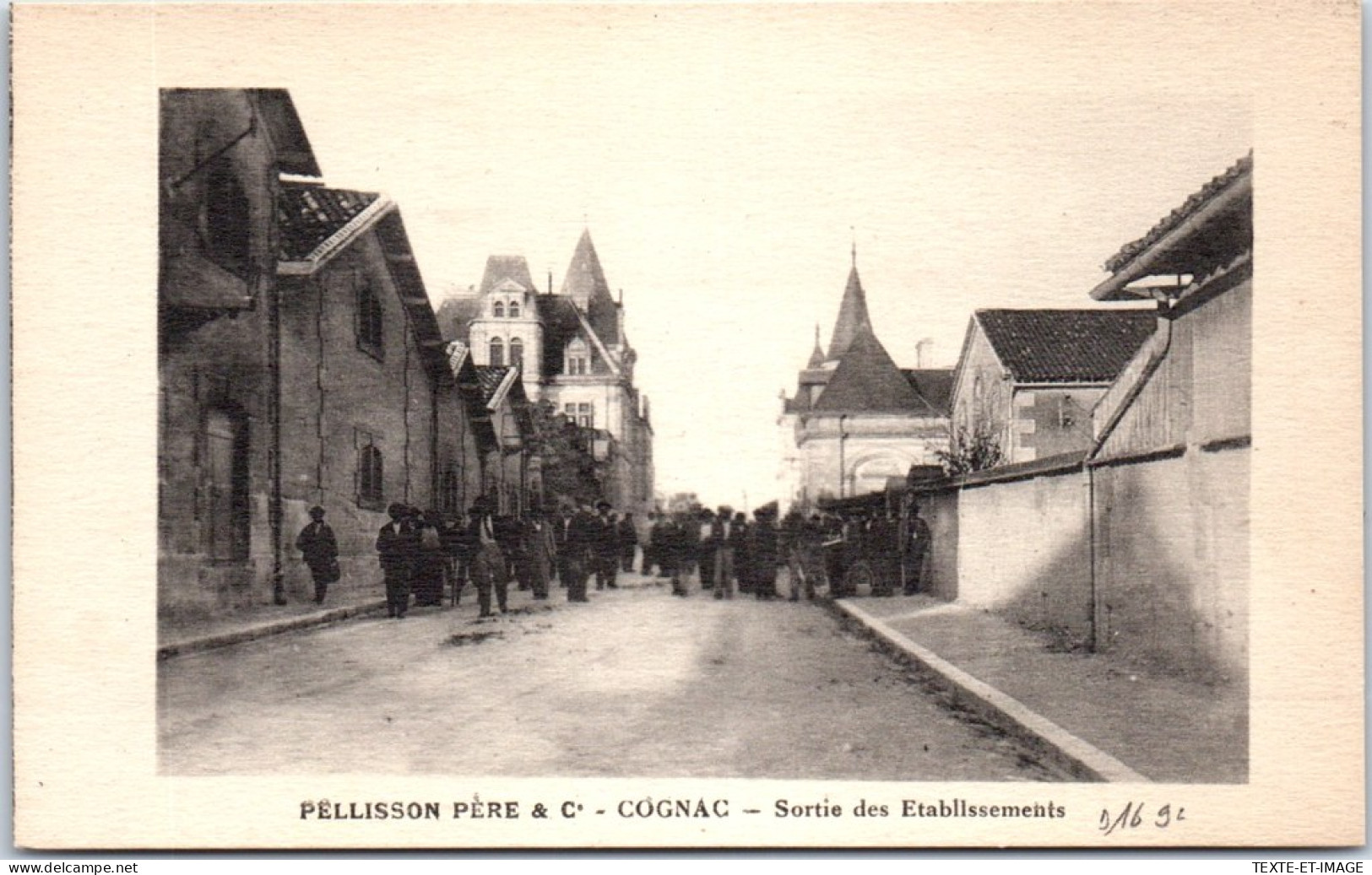 16 COGNAC - Domaine Pellisson, Sortie Des Etablissements  - Cognac