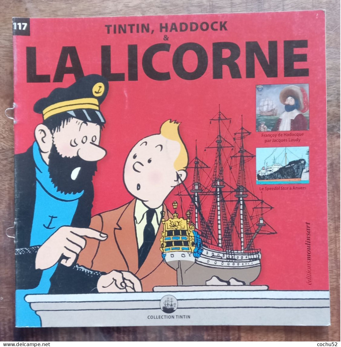 Tintin, Haddock & La Licorne, N° 117 – Editions Moulinsart, 2013 (L’univers Maritime D’Hergé) - Andere & Zonder Classificatie