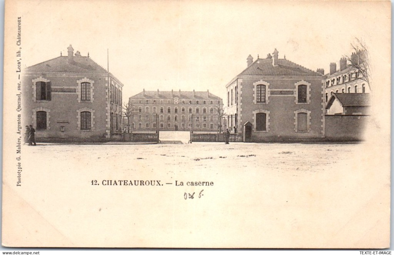 36 CHATEAUROUX - Vue De La Caserne  - Chateauroux