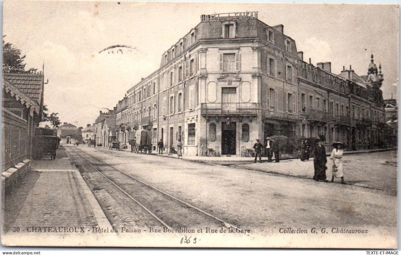 36 CHATEAUROUX - Hotel Du Faisan, Rue Bourdillon. - Chateauroux