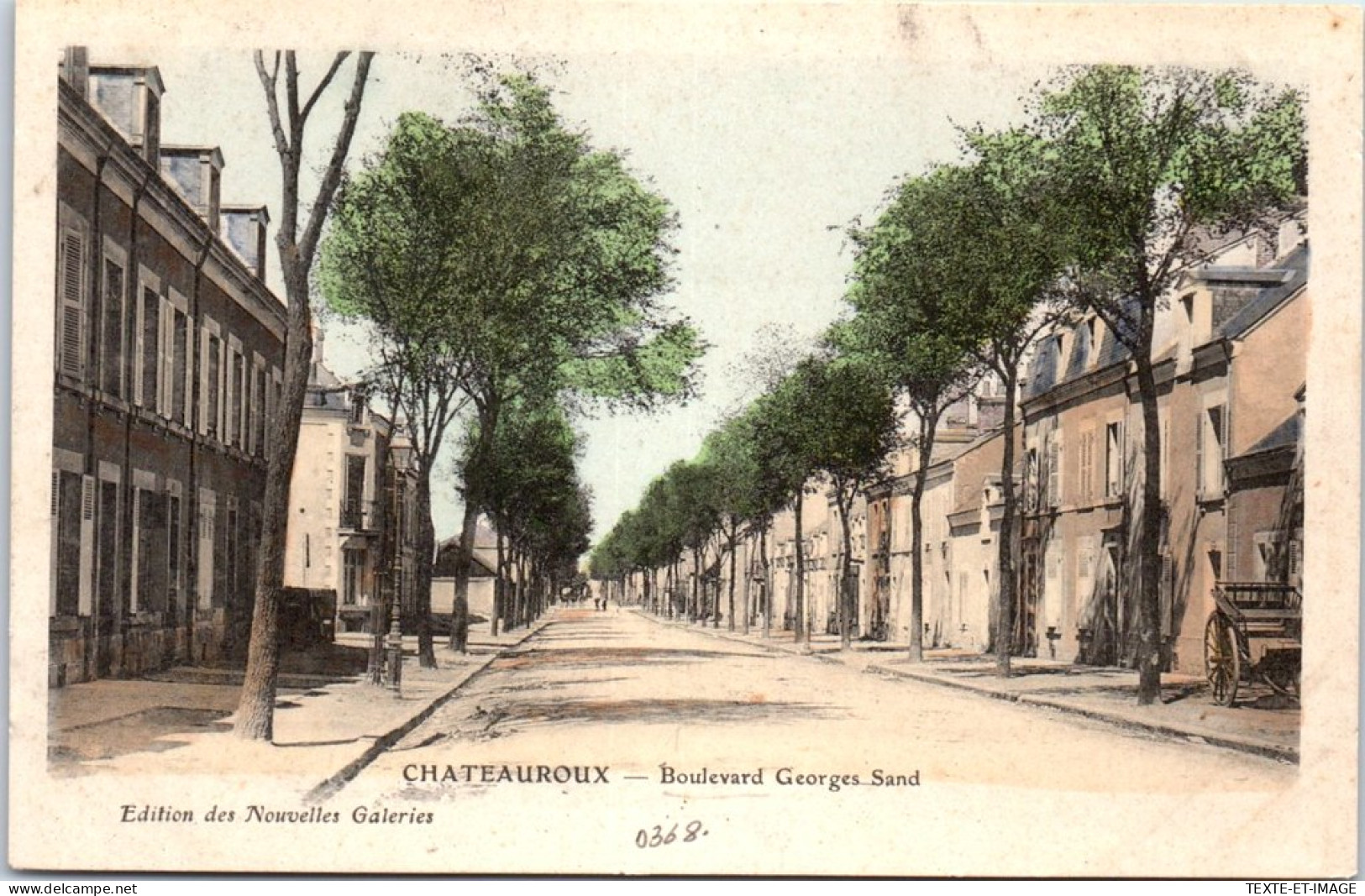 36 CHATEAUROUX - Boulevard Georges Sand - Chateauroux