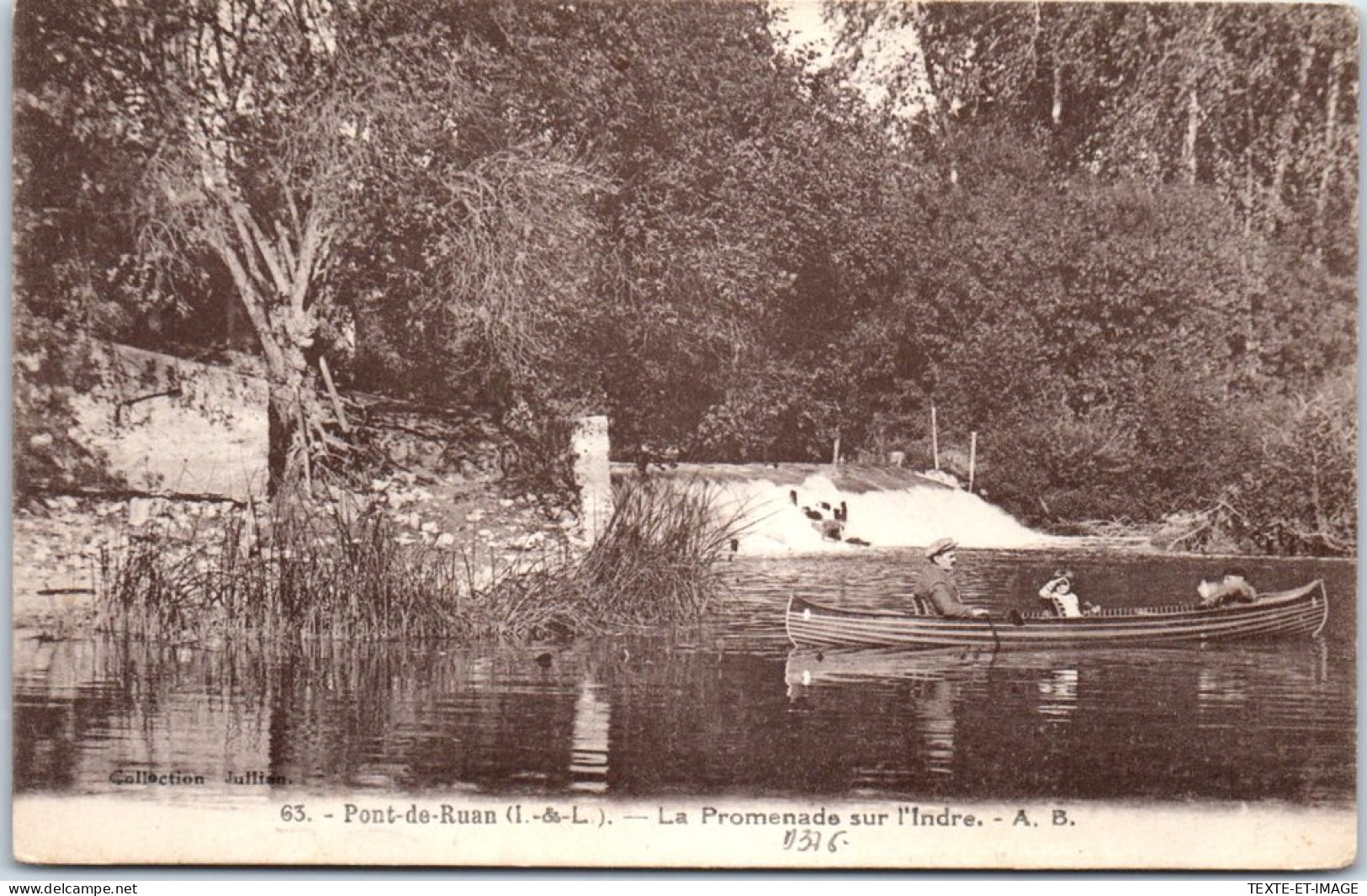 37 PONT DE RUAN - La Promenade Sur L'indre  - Autres & Non Classés