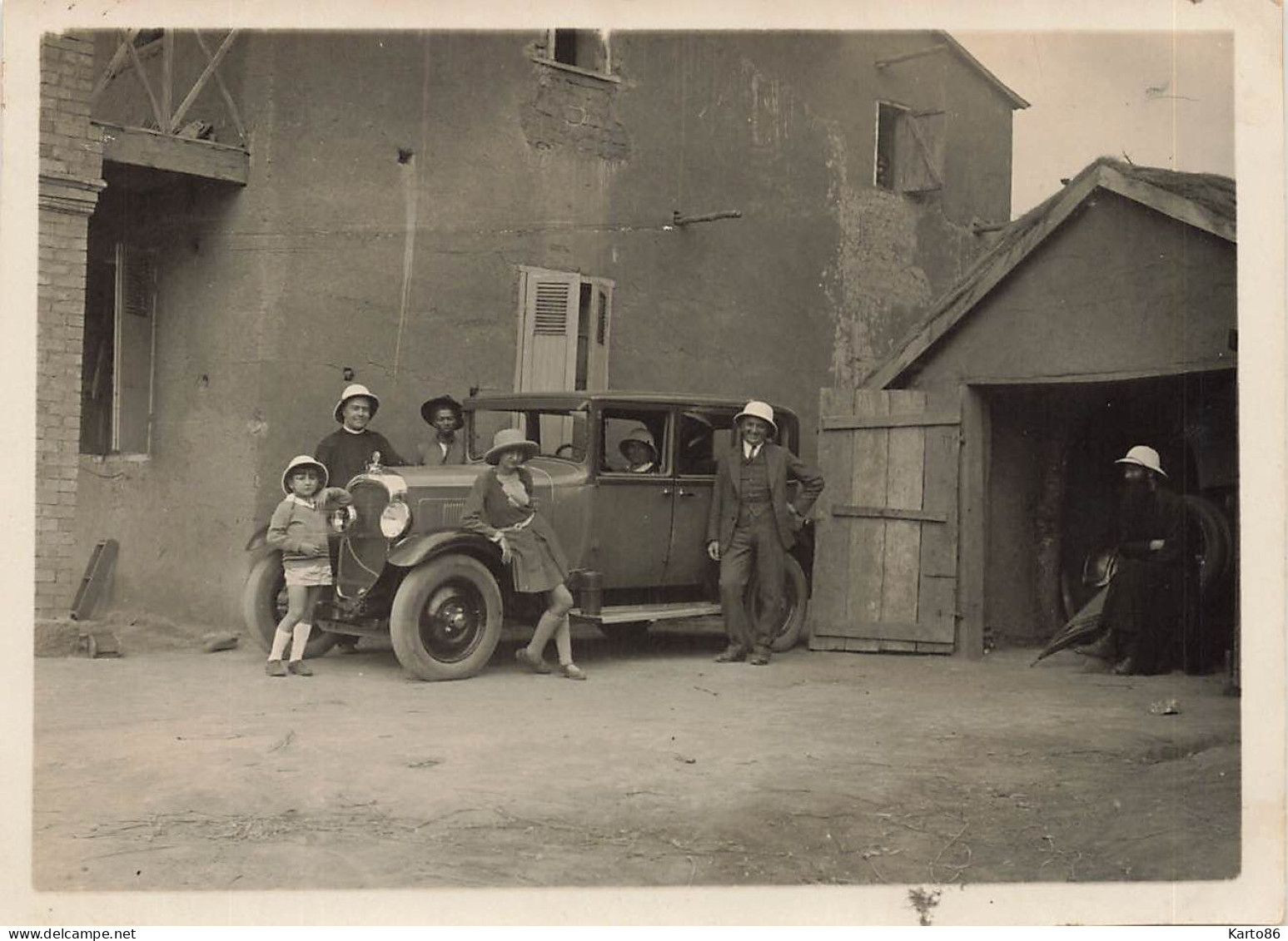 Automobile Ancienne De Marque Modèle Type ? * Automobiles Voiture Transport * Photo Ancienne 11.4x8.4cm - Turismo