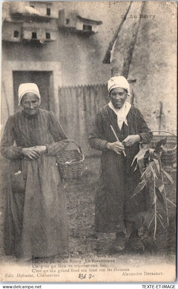 36 Au Berry, Deux Vieilles Femmes  - Otros & Sin Clasificación