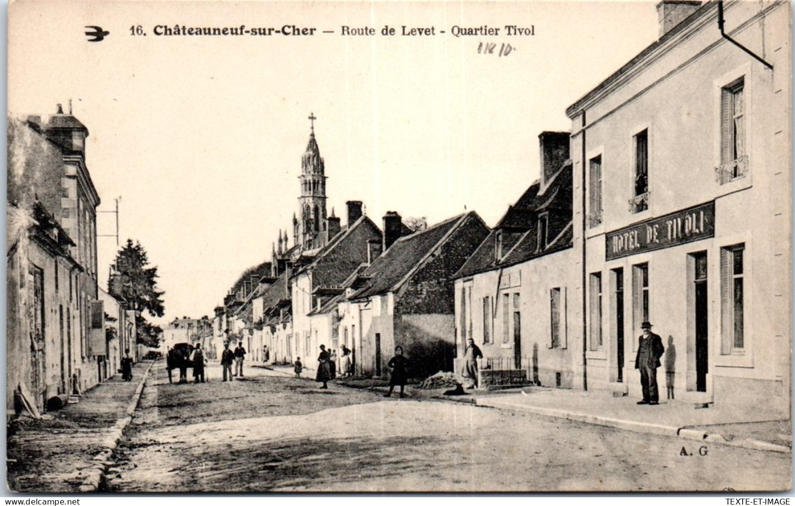 18 CHATEAUNEUF SUR CHER - Route De Levet, Quartier Tivol  - Chateauneuf Sur Cher