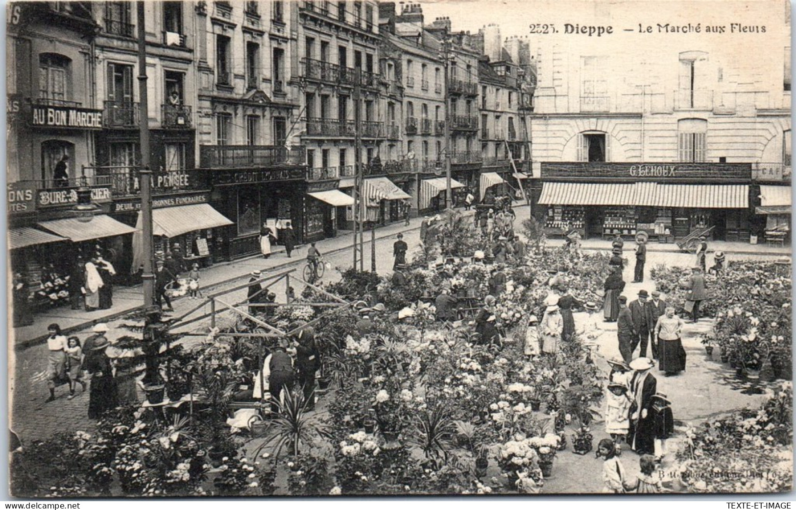 76 DIEPPE - Le Marche Aux Fleurs  - Dieppe