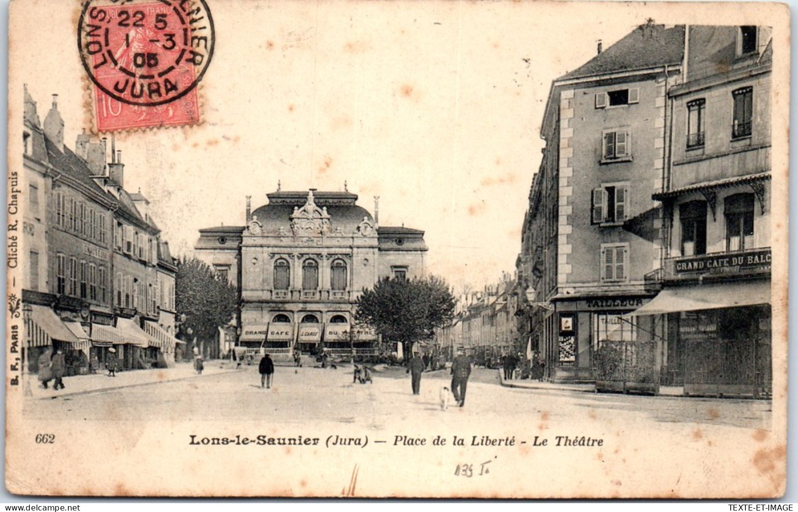 39 LONS LE SAUNIER - Place De La Liberte, Le Theatre  - Lons Le Saunier