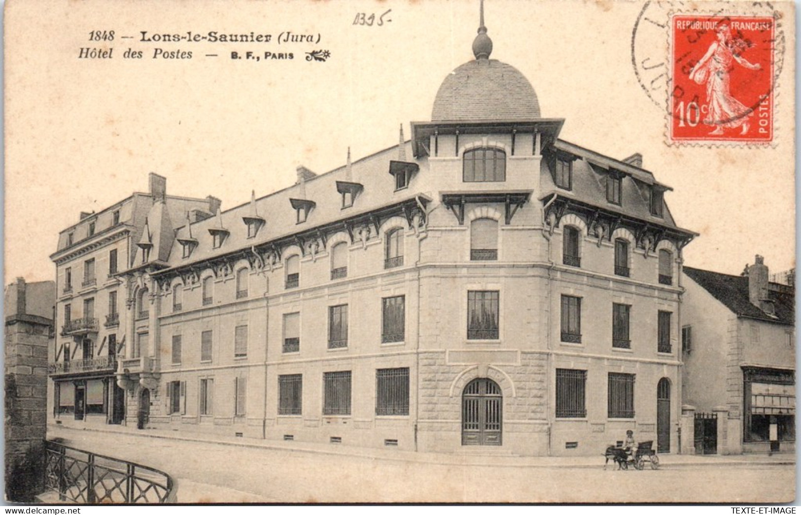 39 LONS LE SAUNIER - L'hotel Des Postes  - Lons Le Saunier