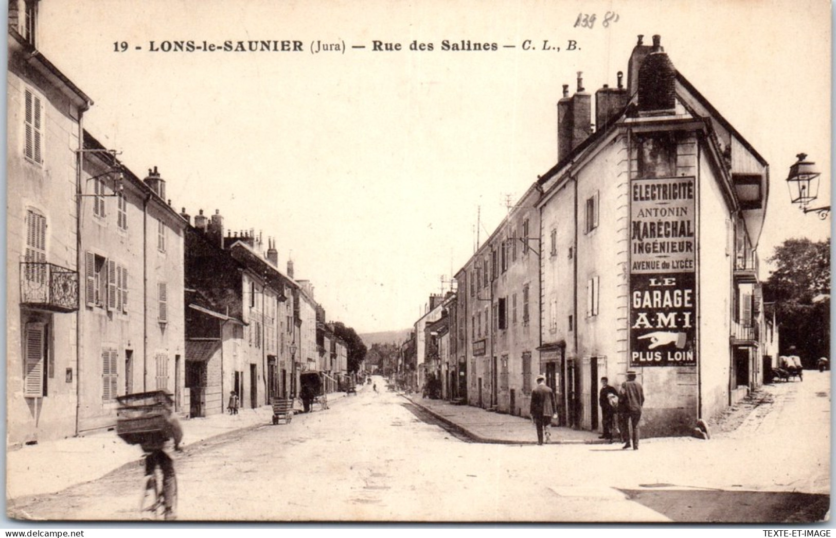 39 LONS LE SAUNIER - La Rue Des Salines  - Lons Le Saunier