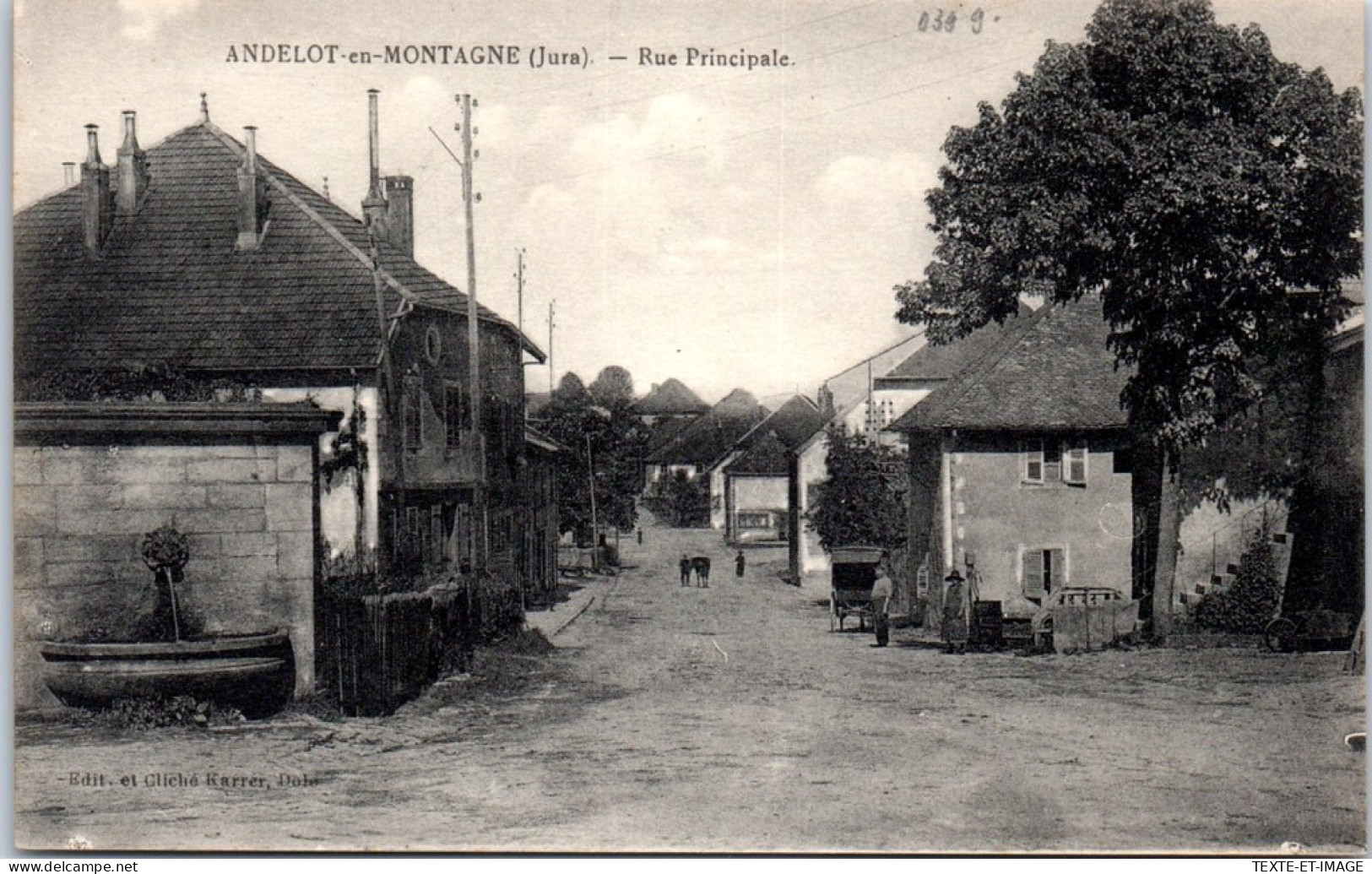 39 ANDELOT EN MONTAGNE - La Rue Principale  - Other & Unclassified