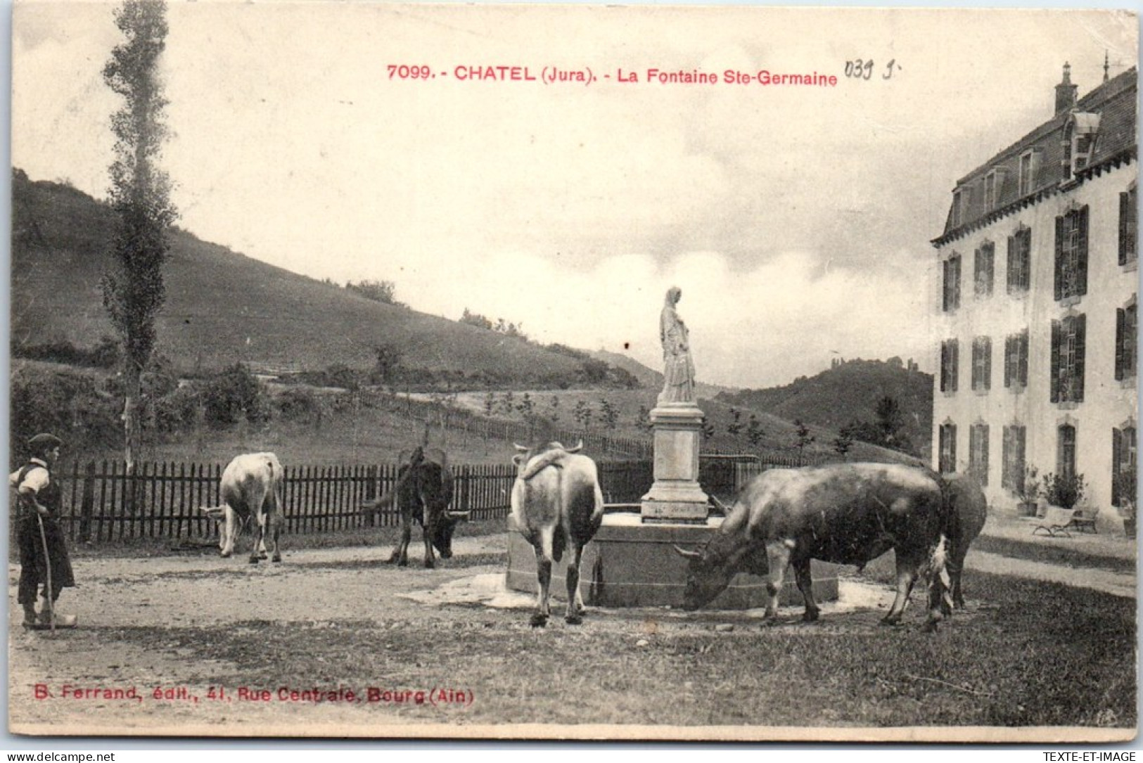 39 CHATEL - La Fontaine Sainte Germaine  - Autres & Non Classés