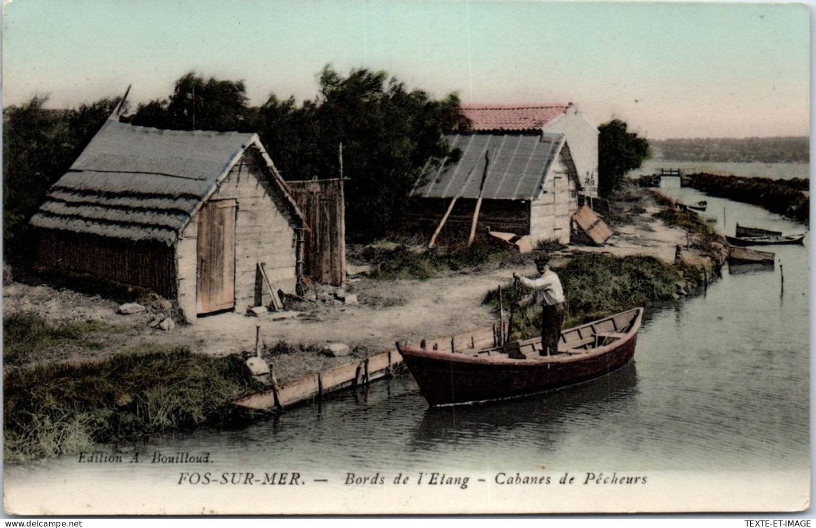 13 FOS SUR MER - Bords De L'etang, Cabanes De Pecheurs  - Other & Unclassified