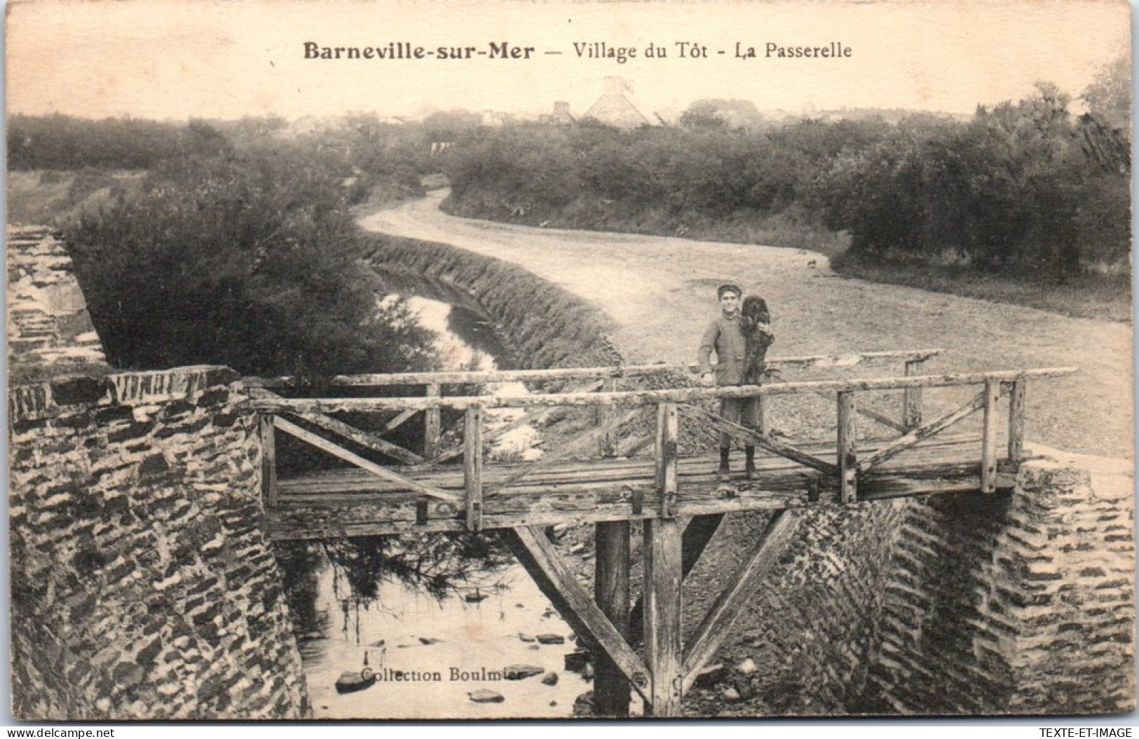 50 BARNEVILLE SUR MER - Village Du Tot, La Passerelle. - Barneville