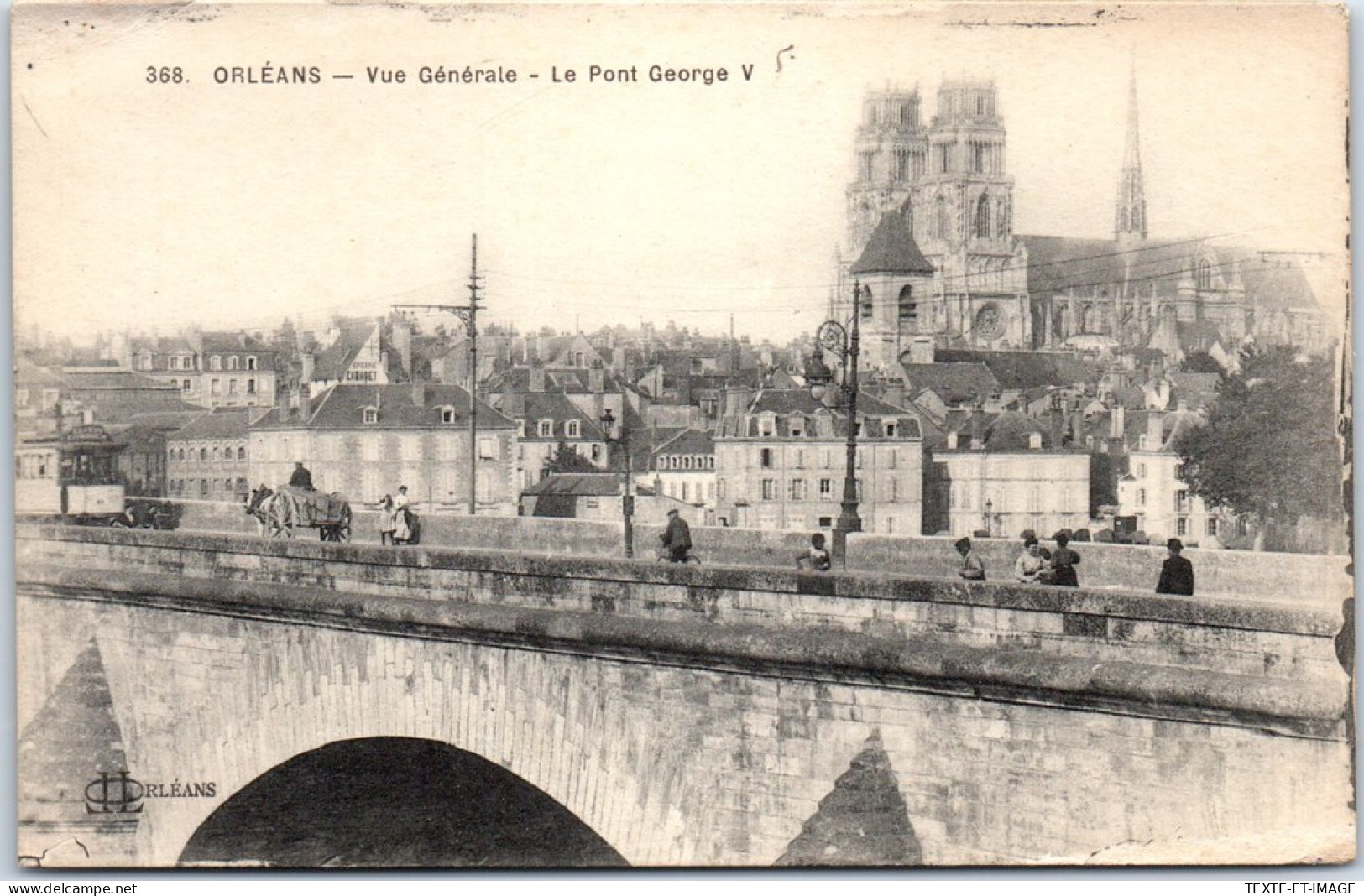 45 ORLEANS -- Vue Generale & Pont George V - Orleans