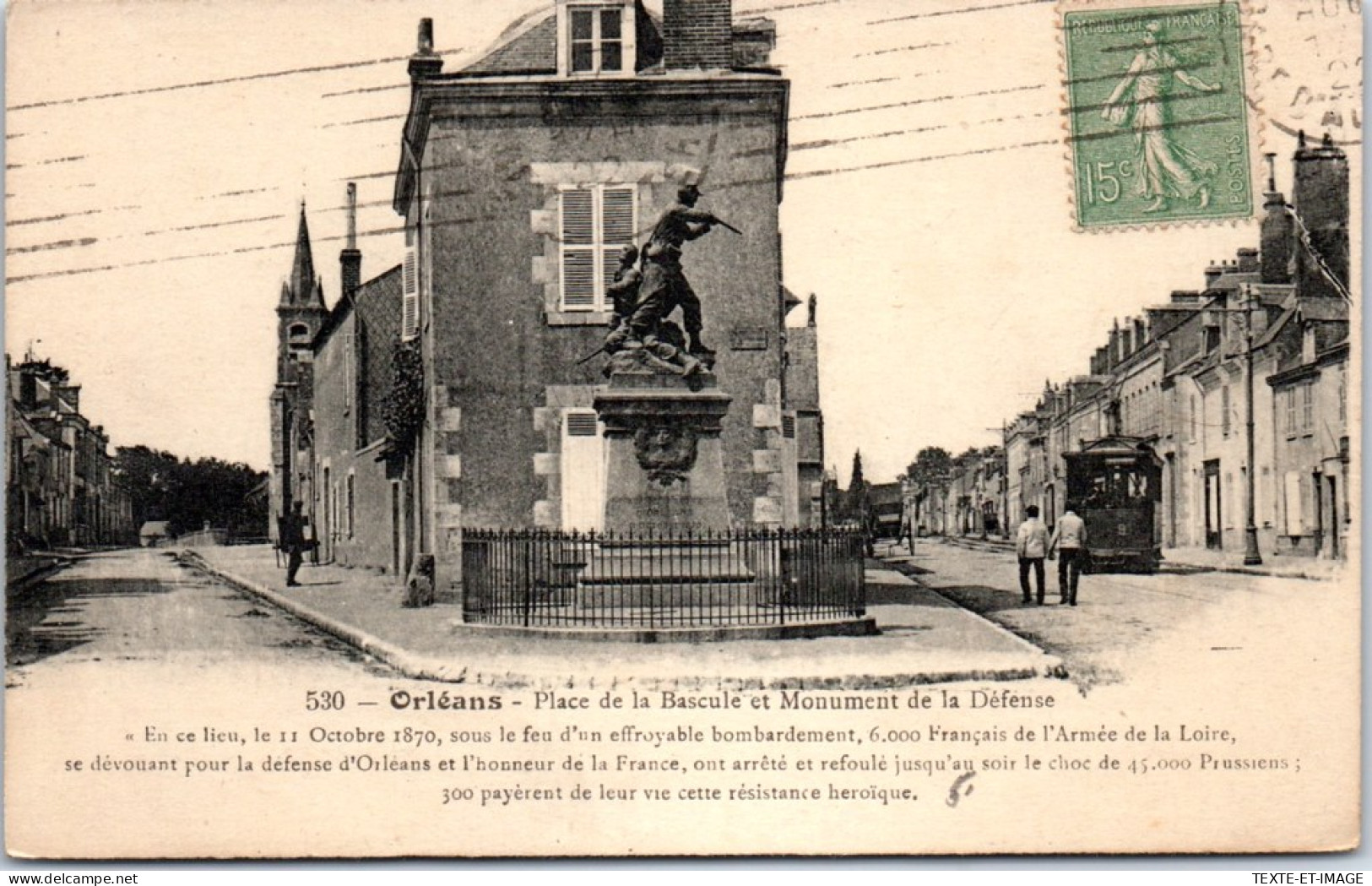 45 ORLEANS -- Place De La Bascule  - Orleans