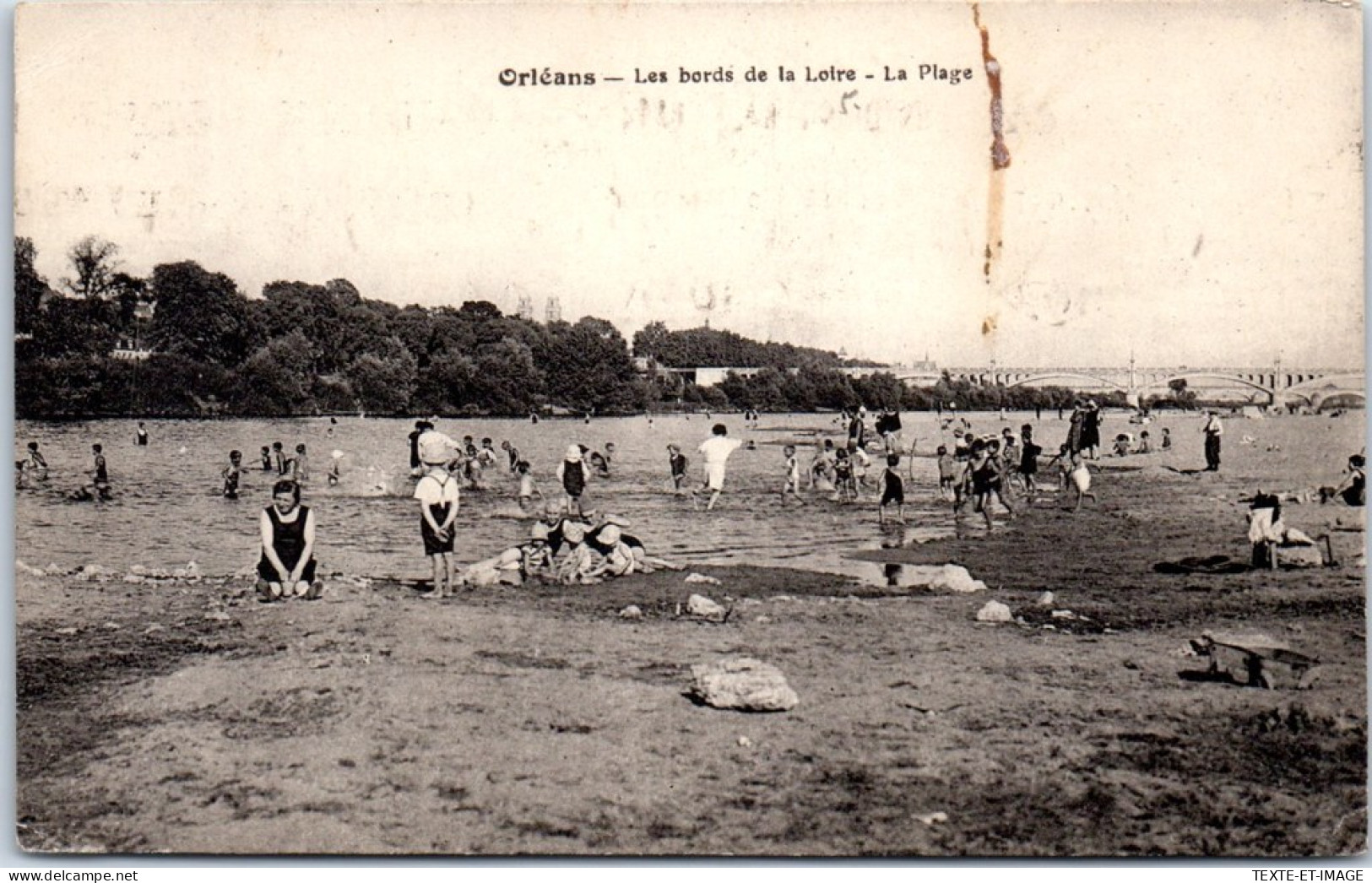 45 ORLEANS -- Les Bords De La Loire Et La Plage  - Orleans