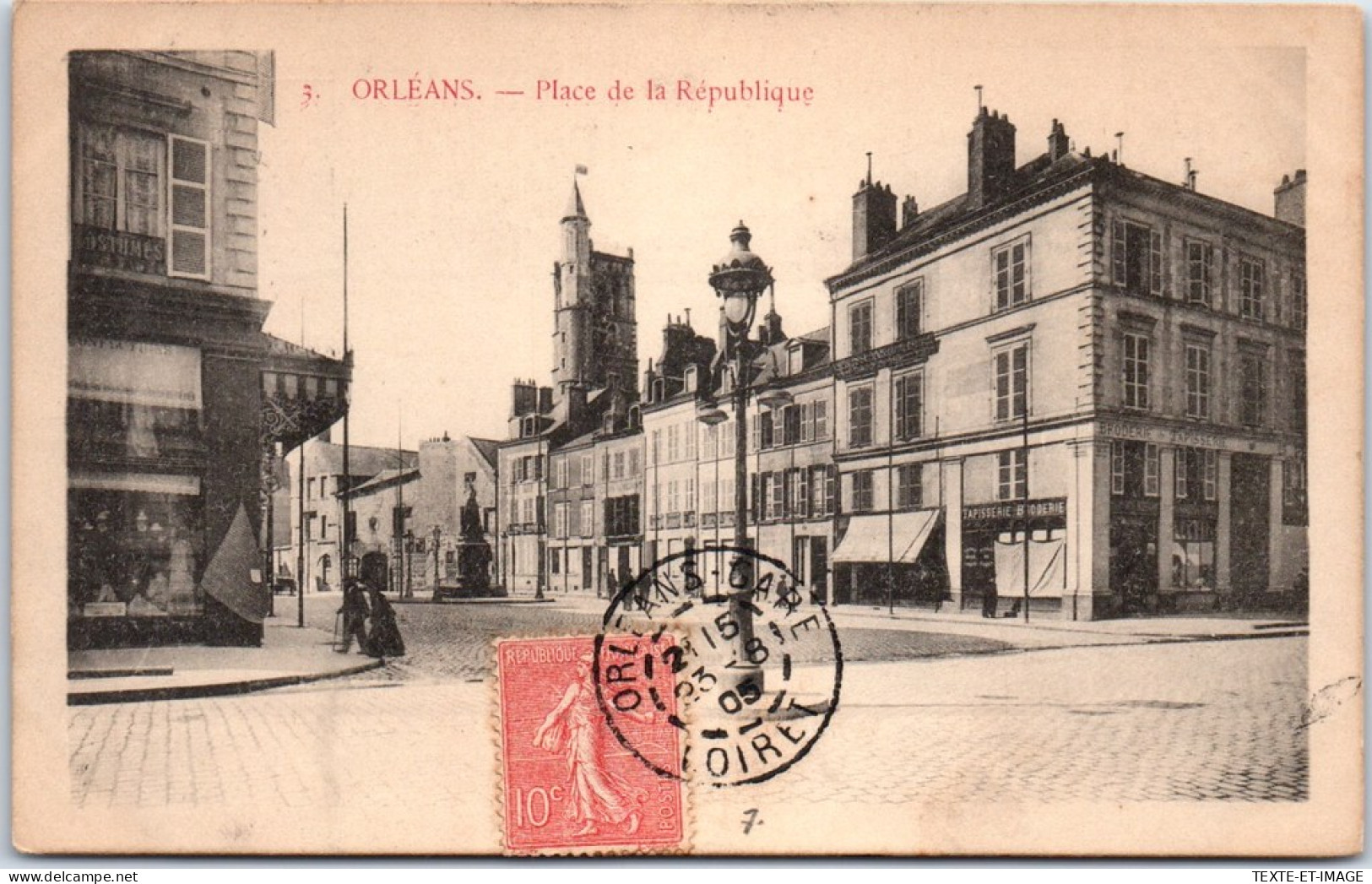 45 ORLEANS -- La Place De La Republique. - Orleans