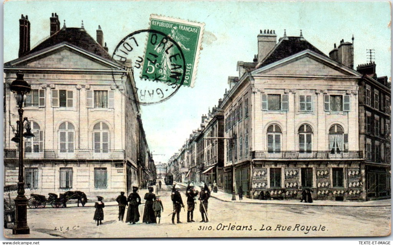 45 ORLEANS -- Bas De La Rue Royale  - Orleans