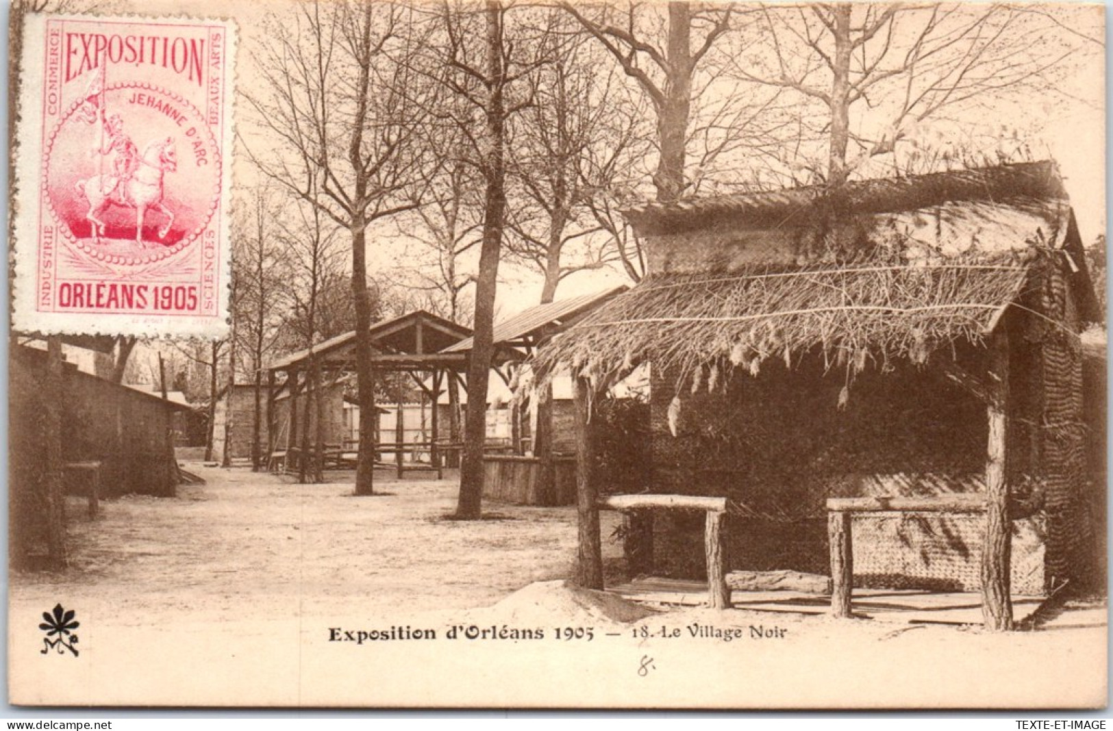 45 ORLEANS - Exposition De 1905, Le Village Noir. - Orleans