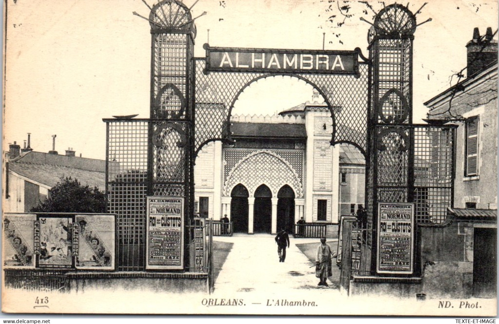 45 ORLEANS - Entree De L'alhambra. - Orleans