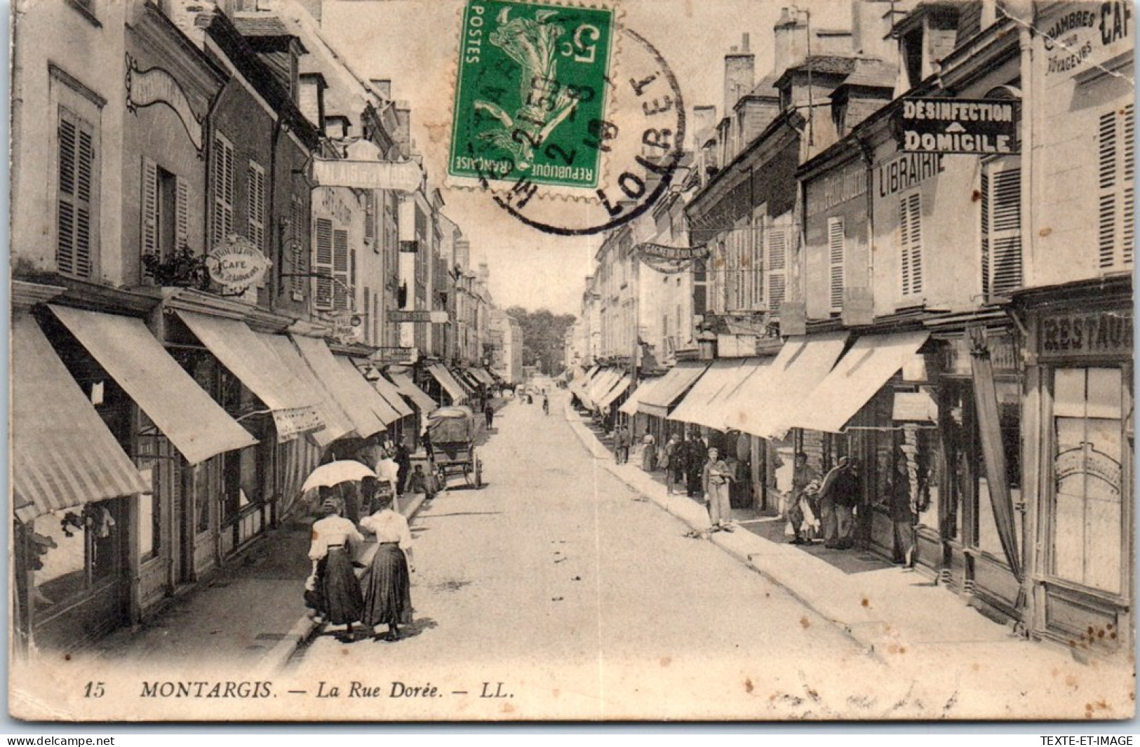 45 MONTARGIS -- Vue D'ensemble Rue Doree; - Montargis