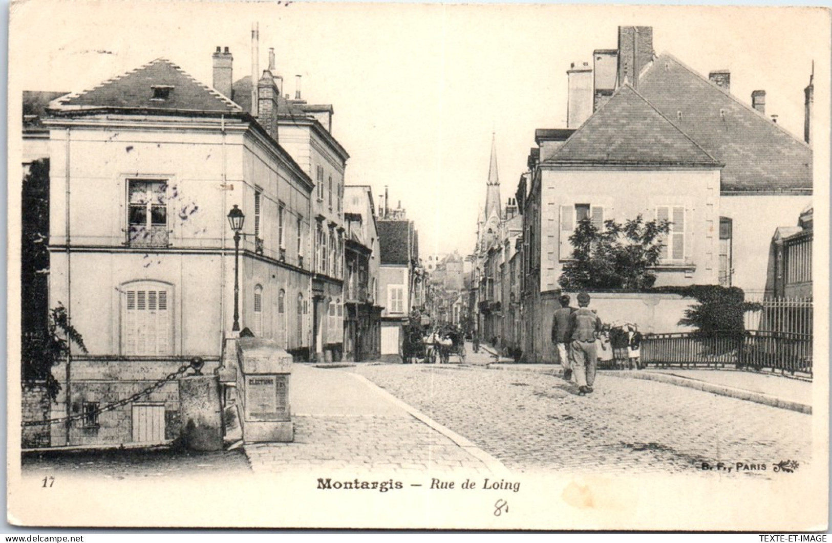45 MONTARGIS -- La Rue Du Loing Depuis Le Pont  - Montargis